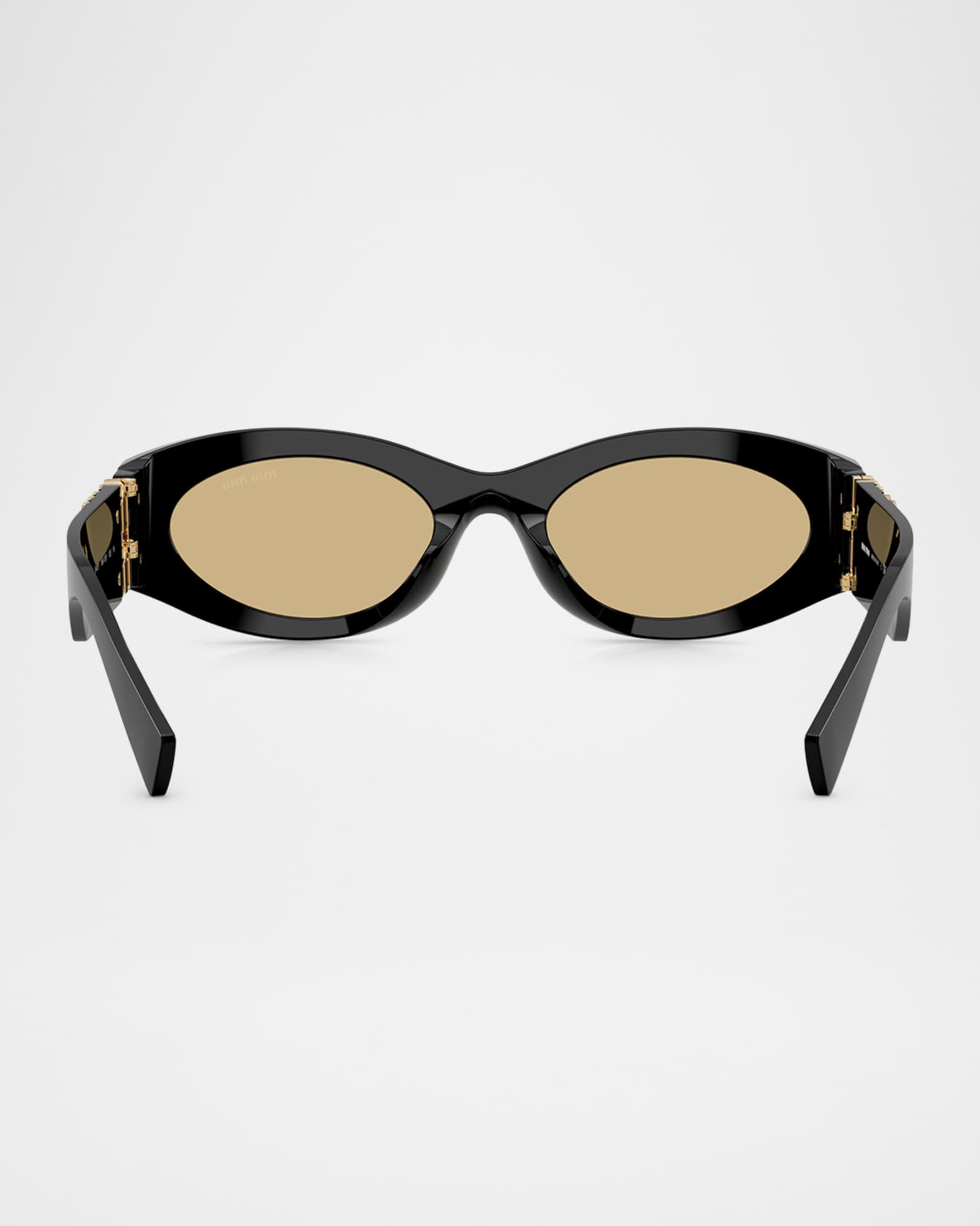 Miu Miu MU 11WS Acetate Oval Sunglasses | Neiman Marcus
