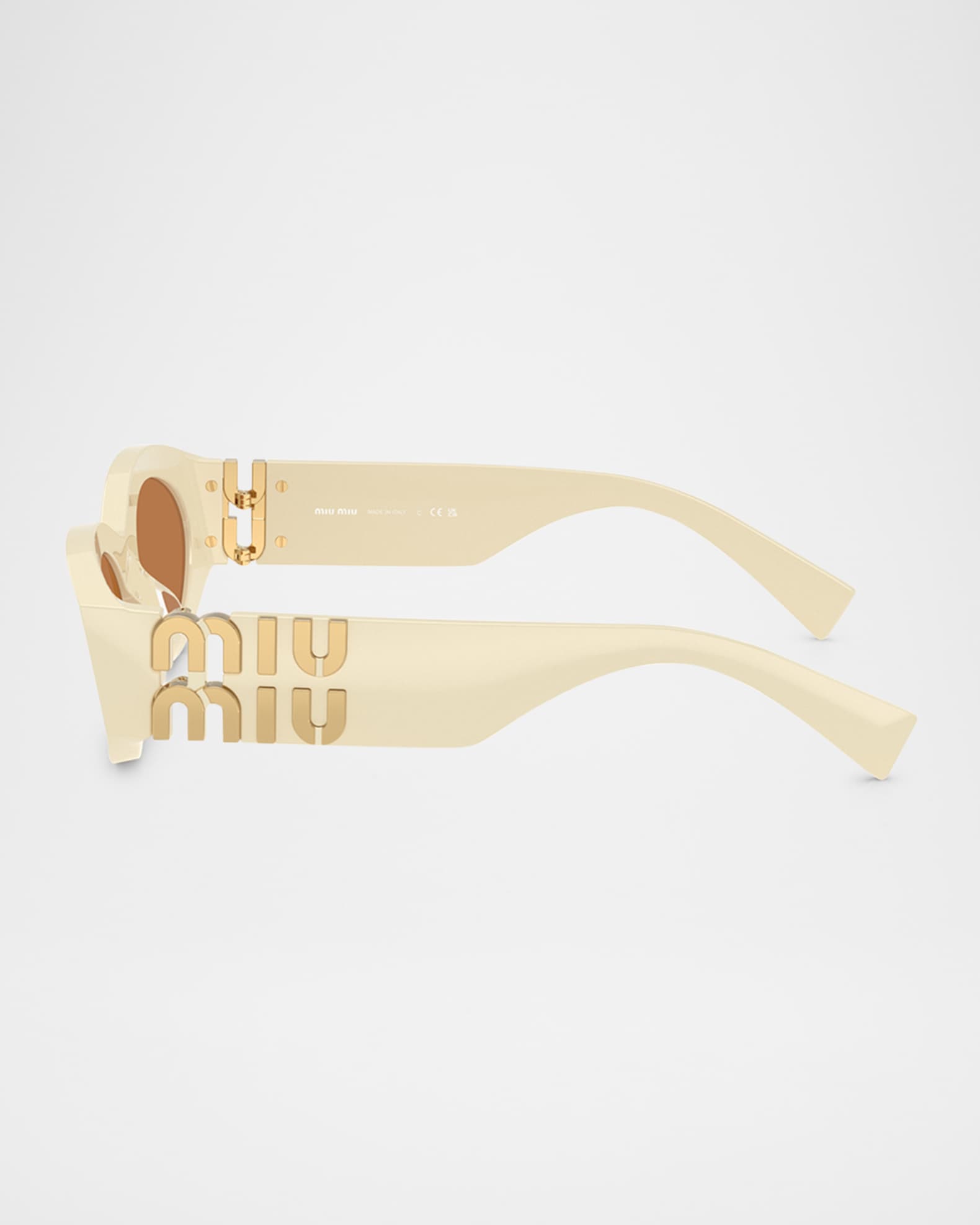 0MU 11WS Acetate Oval Sunglasses 1