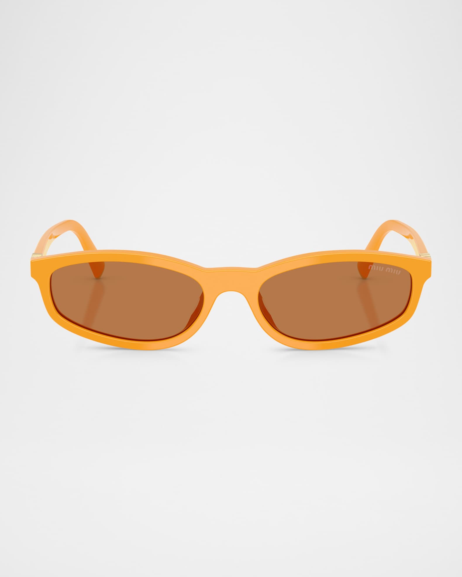 MU A06S Acetate Oval Sunglasses 0