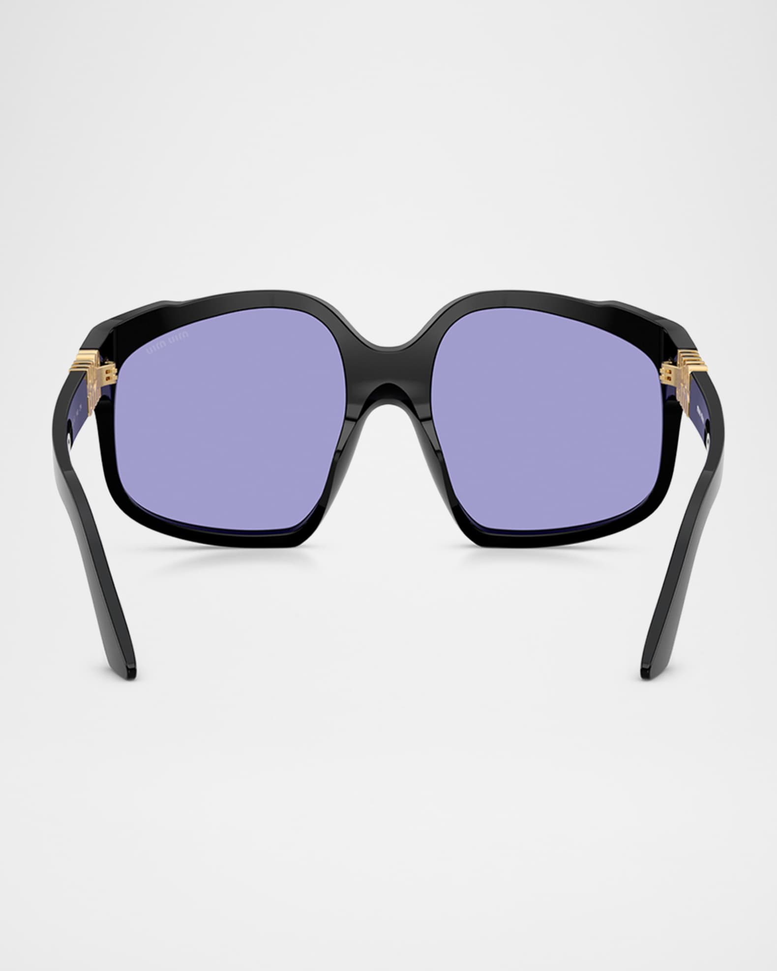 Miu Miu MU A07SF Acetate Square Sunglasses | Neiman Marcus