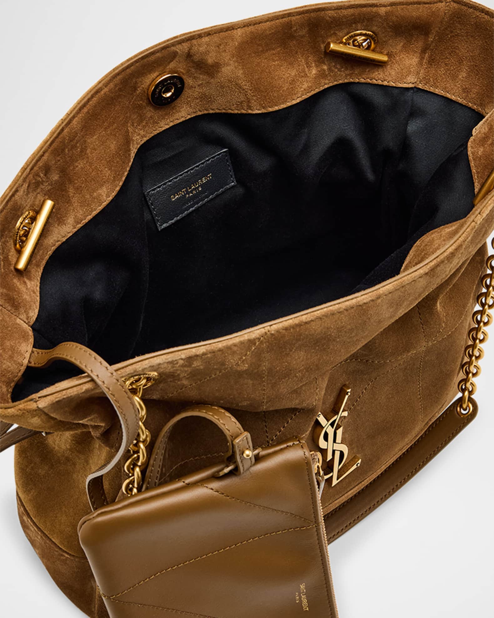 Saint Laurent Jamie 4.3 Medium YSL Tote Bag in Suede