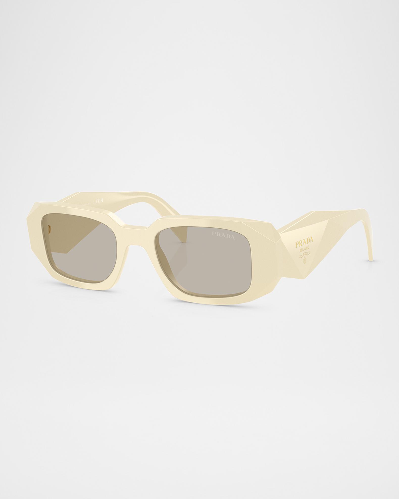 Prada PR 17WSF Acetate Rectangular Sunglasses | Neiman Marcus