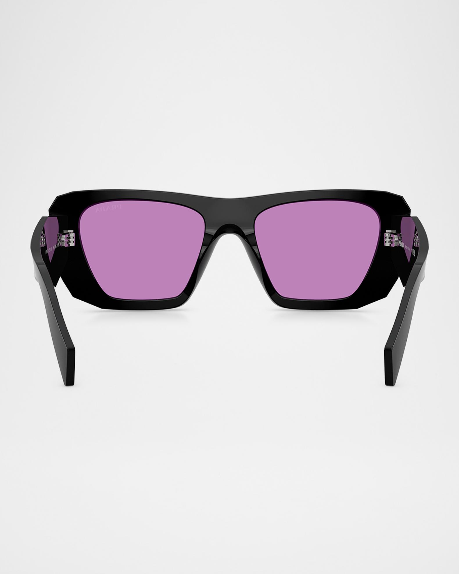 Prada PR B18S Acetate Square Sunglasses | Neiman Marcus