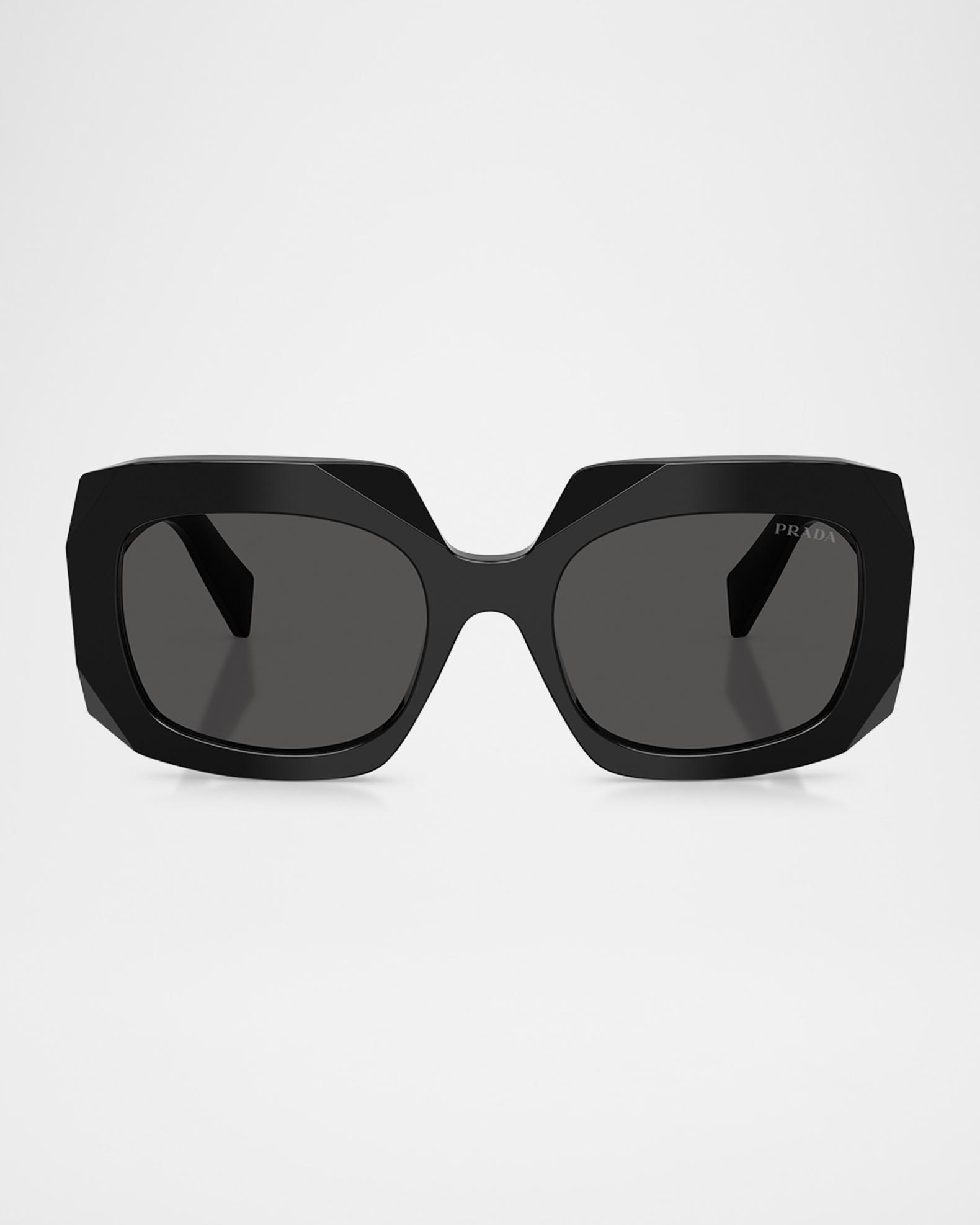 Prada Black Square Sunglasses Prada - PR C02S Sunglasses | Specs Collective main image 3