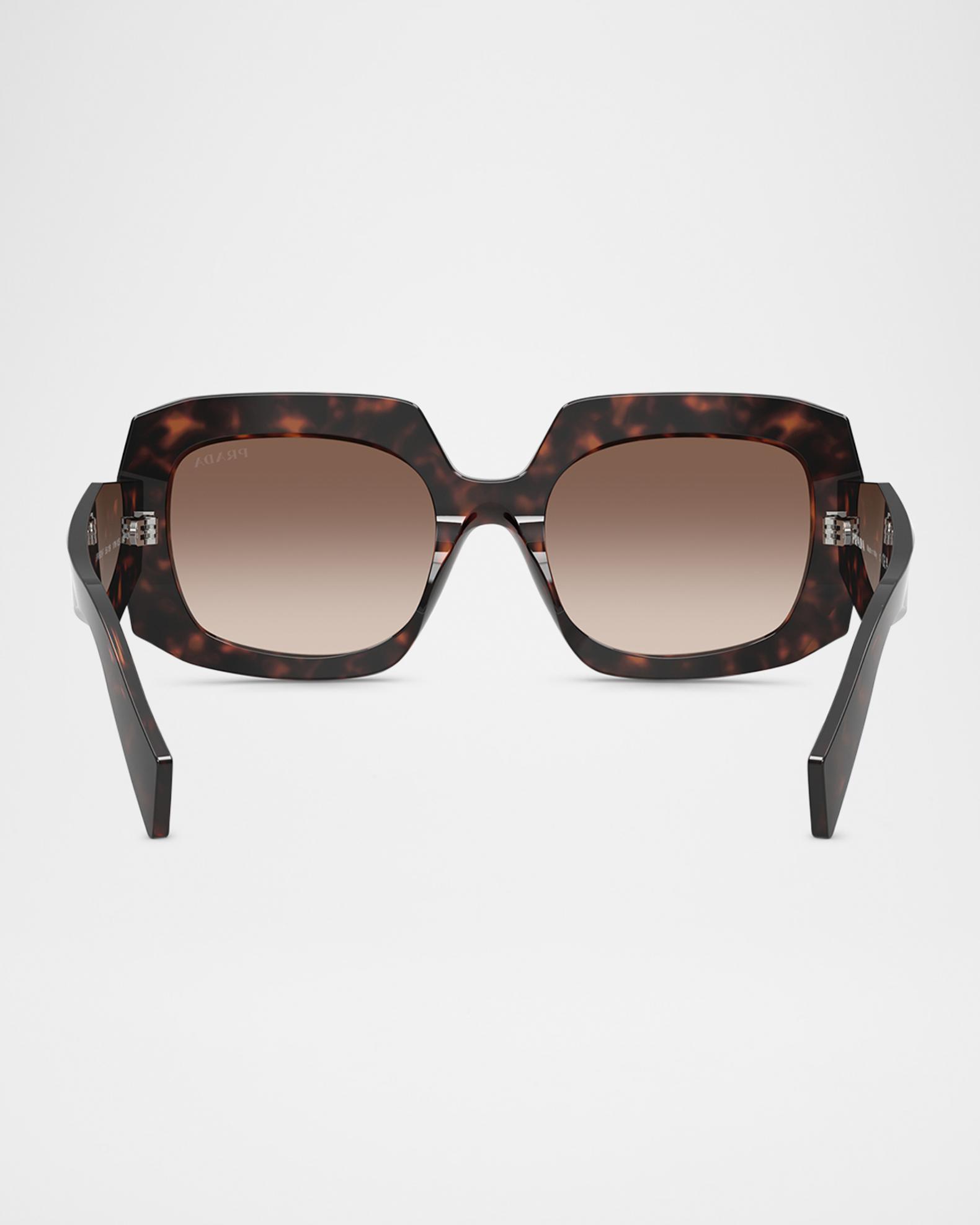 Prada PR B23SF Acetate Square Sunglasses | Neiman Marcus display picture 2