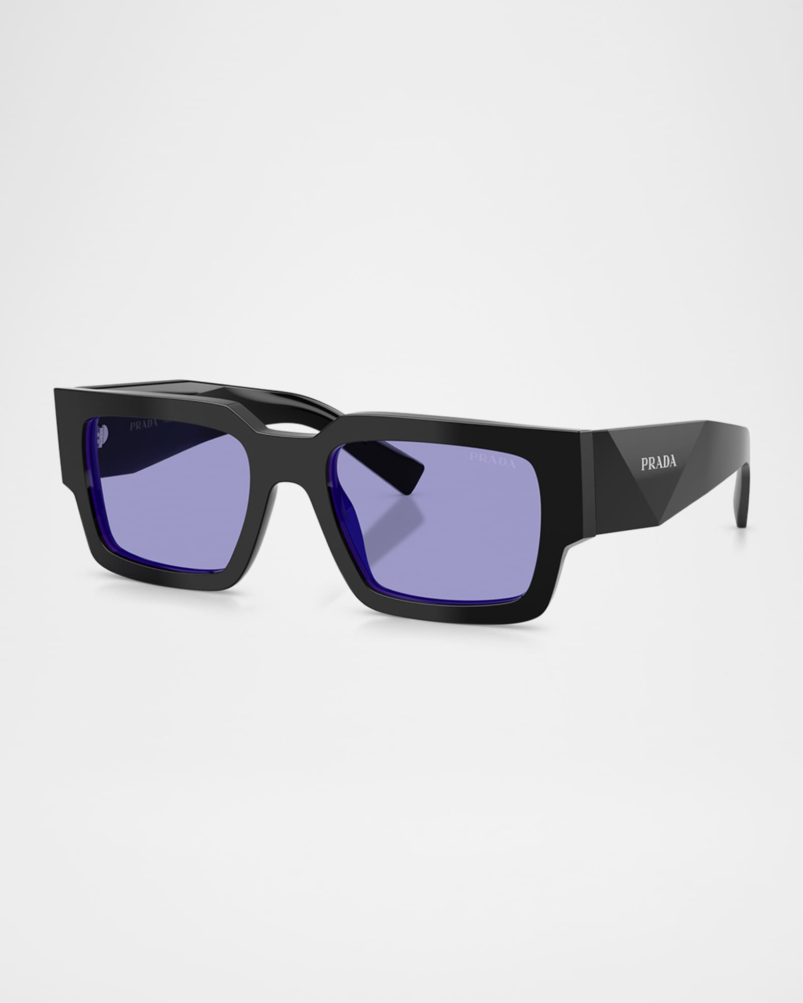 Prada Men's PR B17S Rectangular Sunglasses | Neiman Marcus