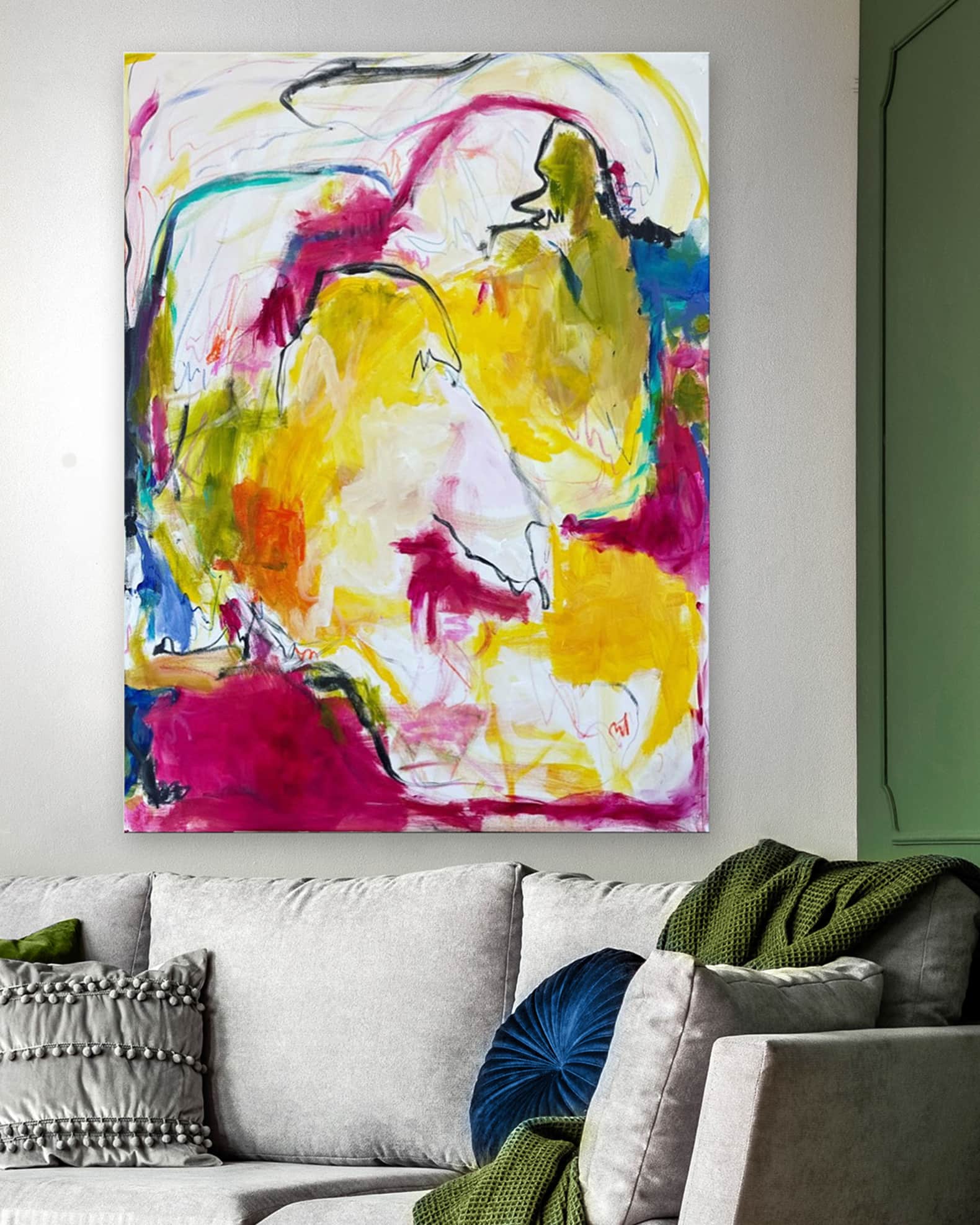 "You Are My Sunshine" Hand-Embellished Giclee by Kate Baldock 1