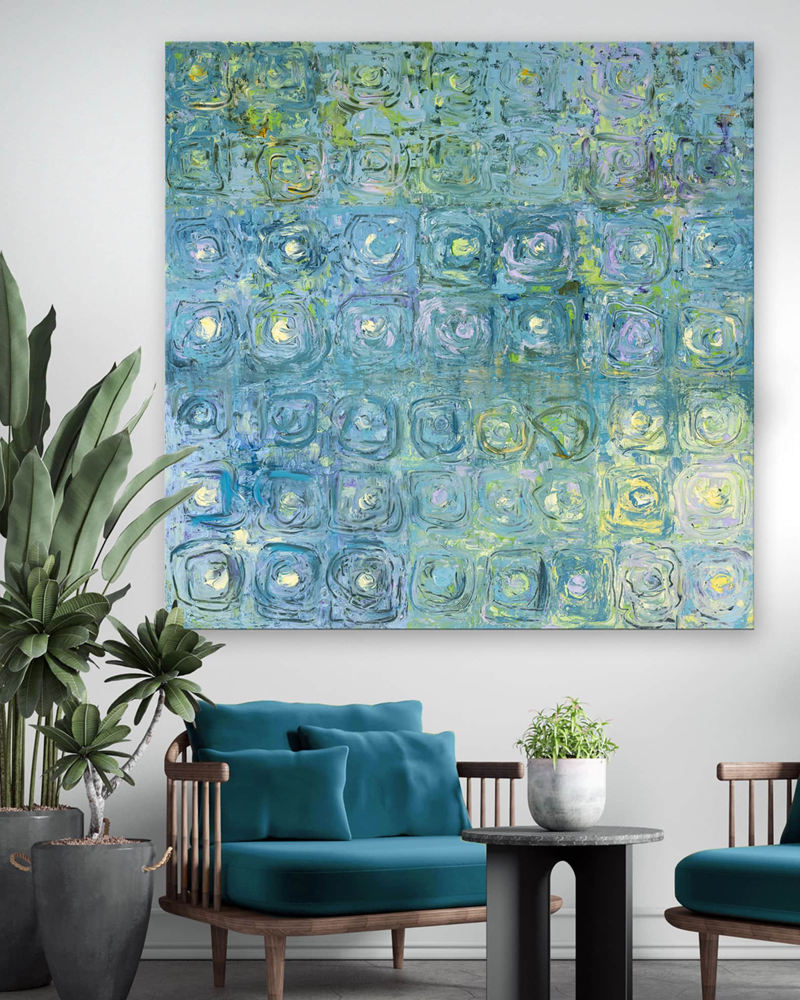 "Echoes of Spring" Hand-Embellished Giclee by Lara Brooke 1