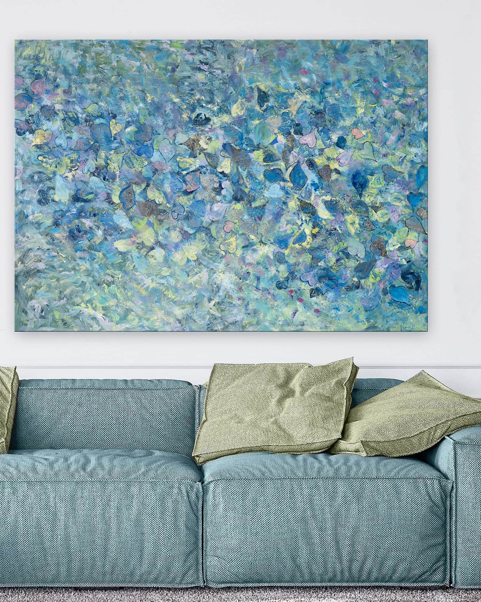 "Stillness in Color" Hand-Embellished Giclee by Lara Brooke 1