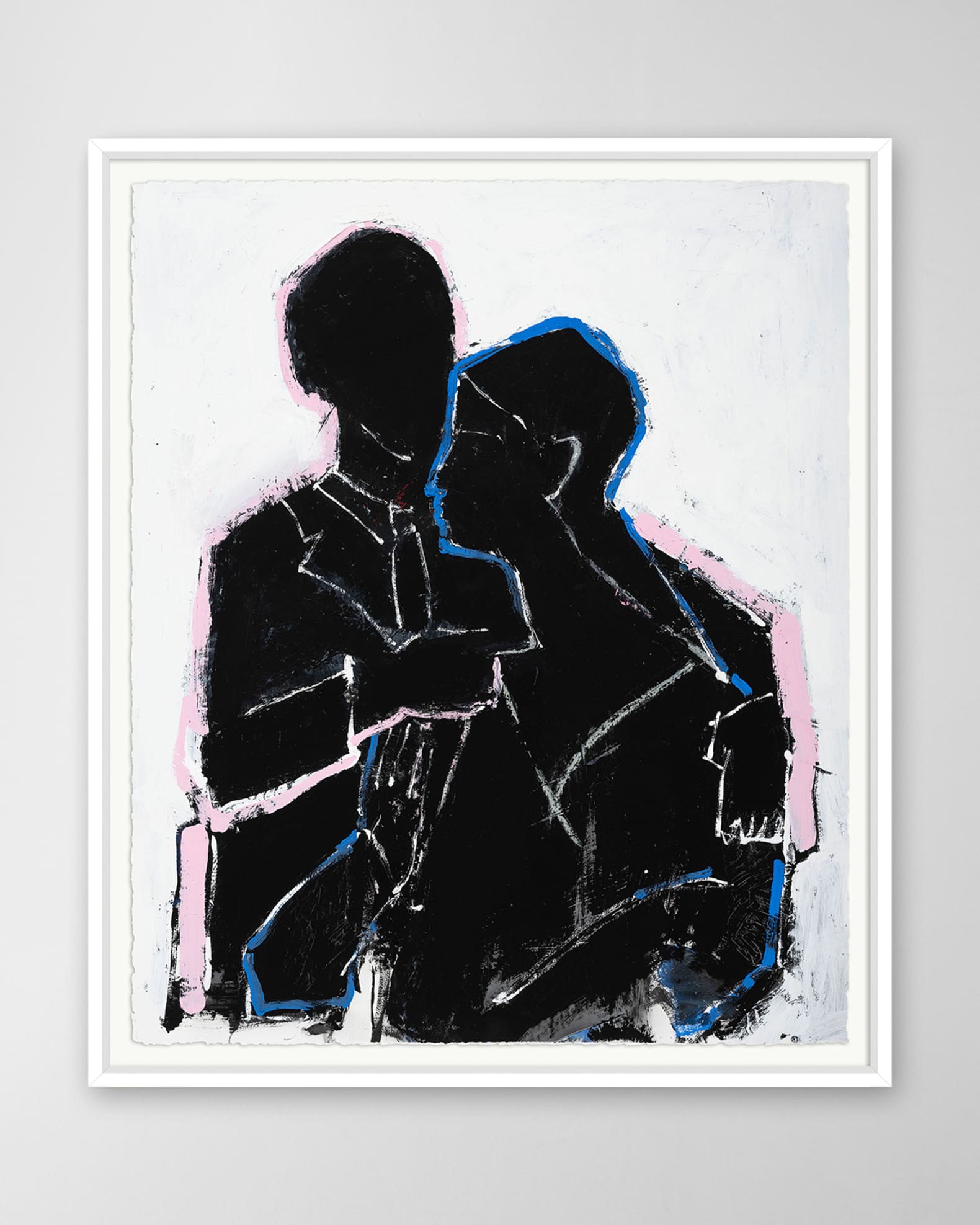 "Couple 2" Hand-Embellished Giclee by Robert Robinson 0