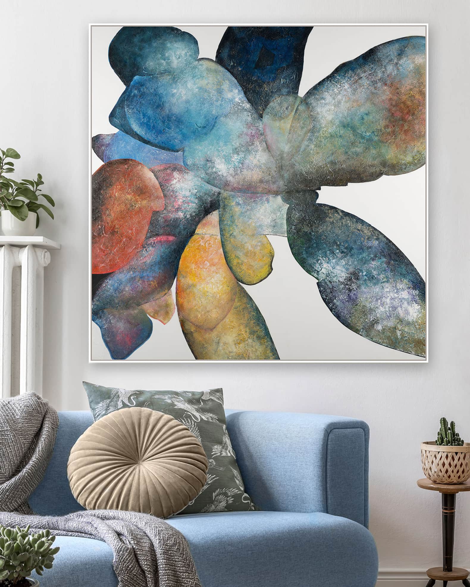 "Water Under Fire" Hand-Embellished Giclee by H. Scott 1