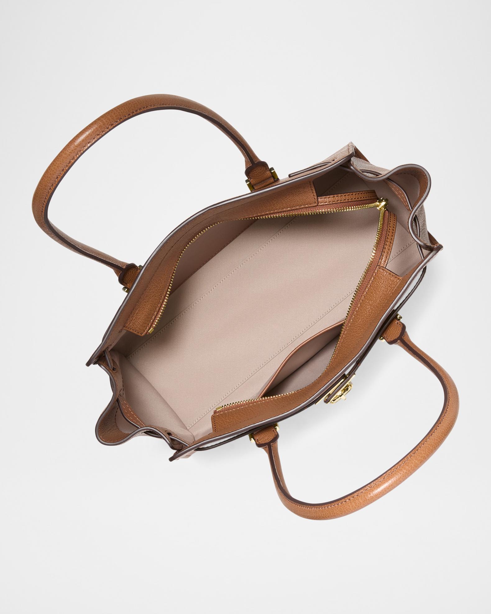 Hamilton Small Grained Leather Shoulder Bag | Neiman Marcus