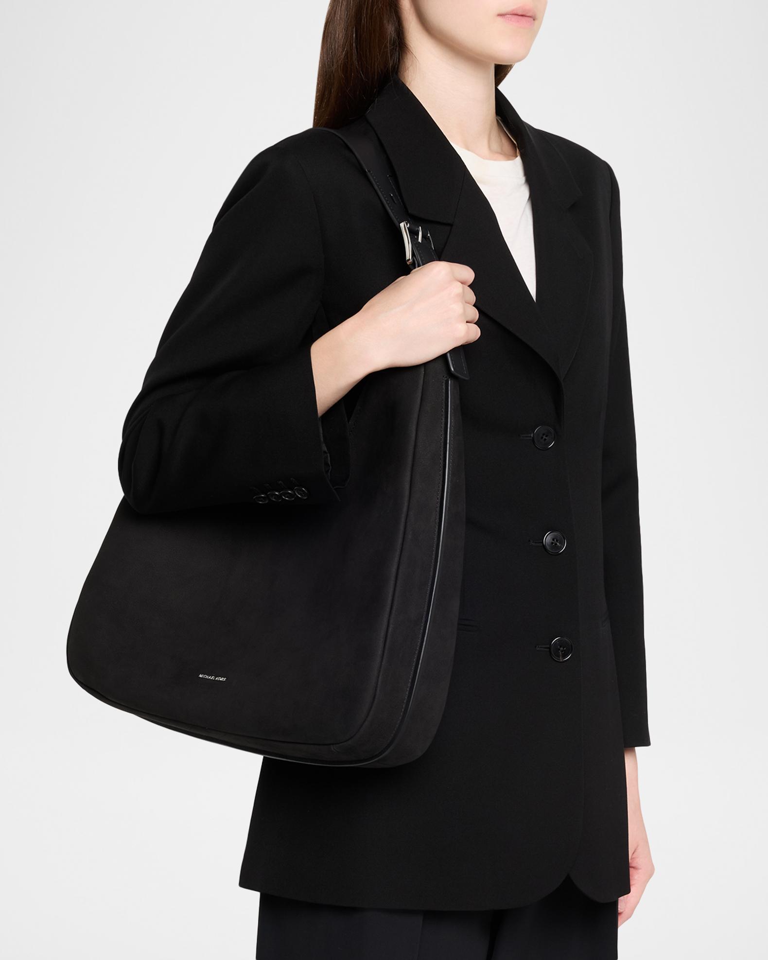MICHAEL Michael Kors Nolita Large Nubuck Leather Hobo Bag | Neiman