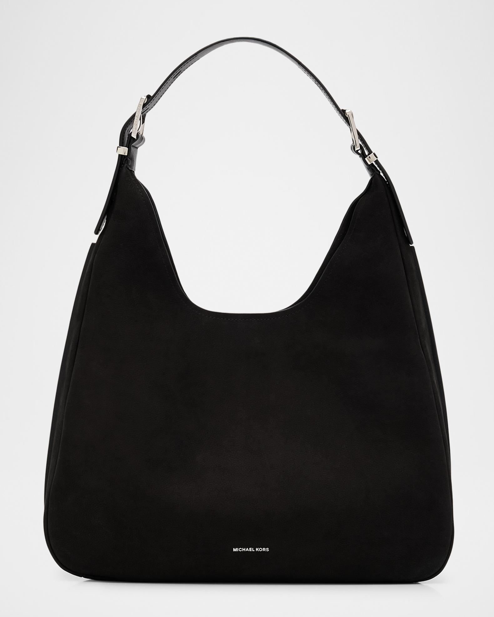 Nolita Large Nubuck Leather Hobo Bag | Neiman Marcus
