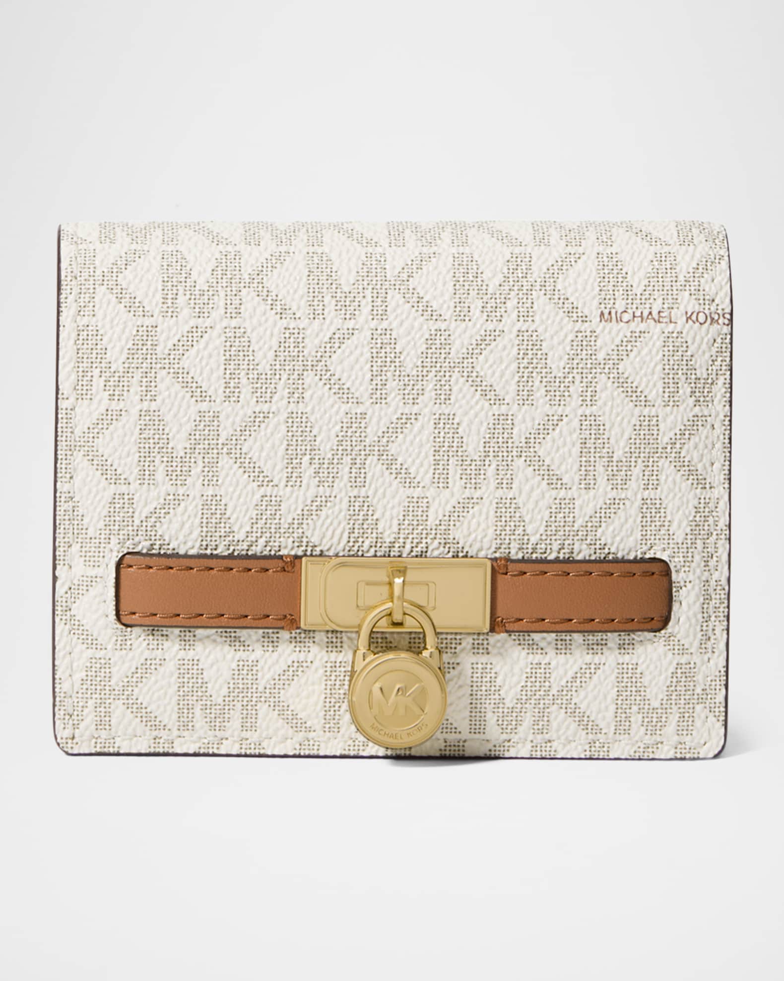 MICHAEL Michael Kors Hamilton Moderne Small Logo-Print Canvas