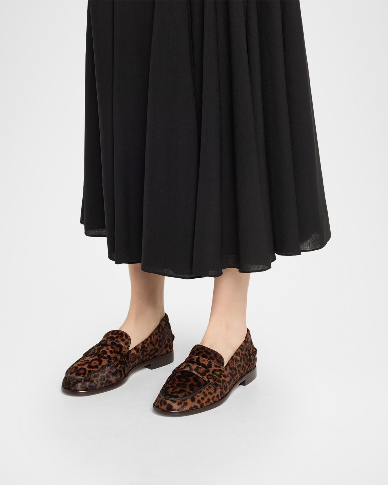 Rag & Bone Carter Leopard Calf Hair Loafers | Neiman Marcus