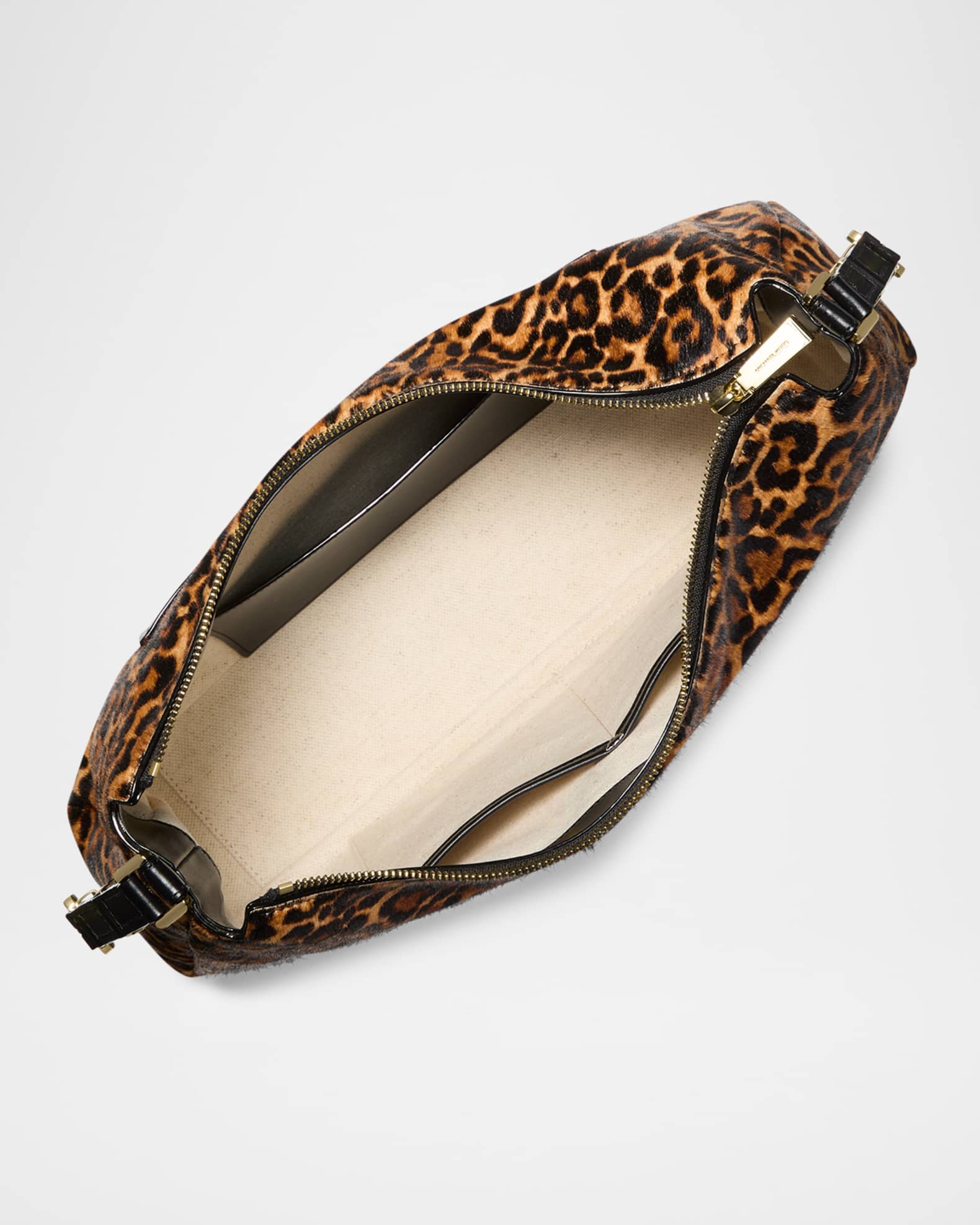 MICHAEL Michael Kors Nolita Medium Leopard-Print Calf Hair