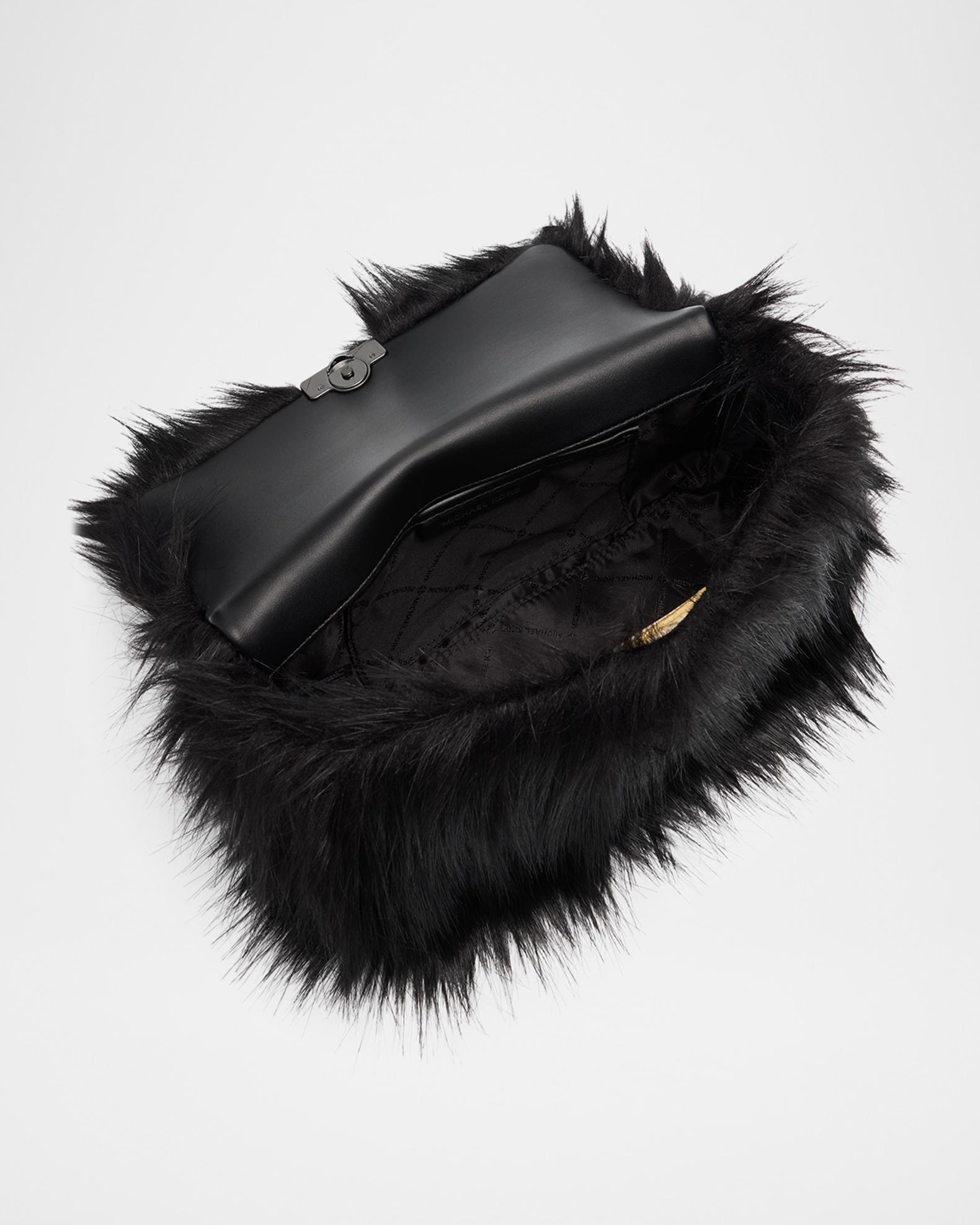 MICHAEL Michael Kors Tribeca Large Faux Fur Crossbody Bag | Neiman  display picture 1