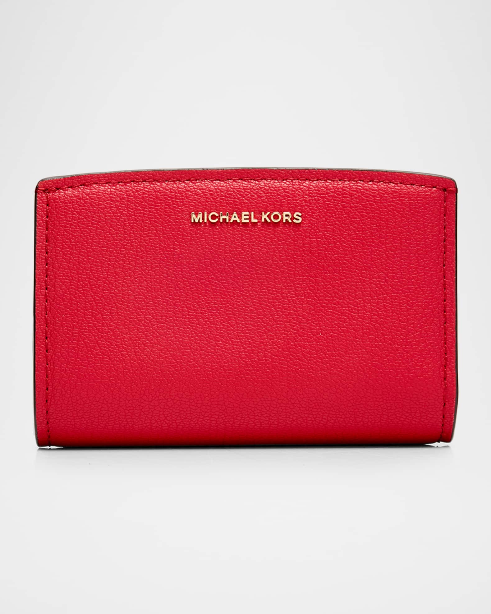 MICHAEL Michael Kors Bryant Medium Bifold Pebbled Leather Wallet