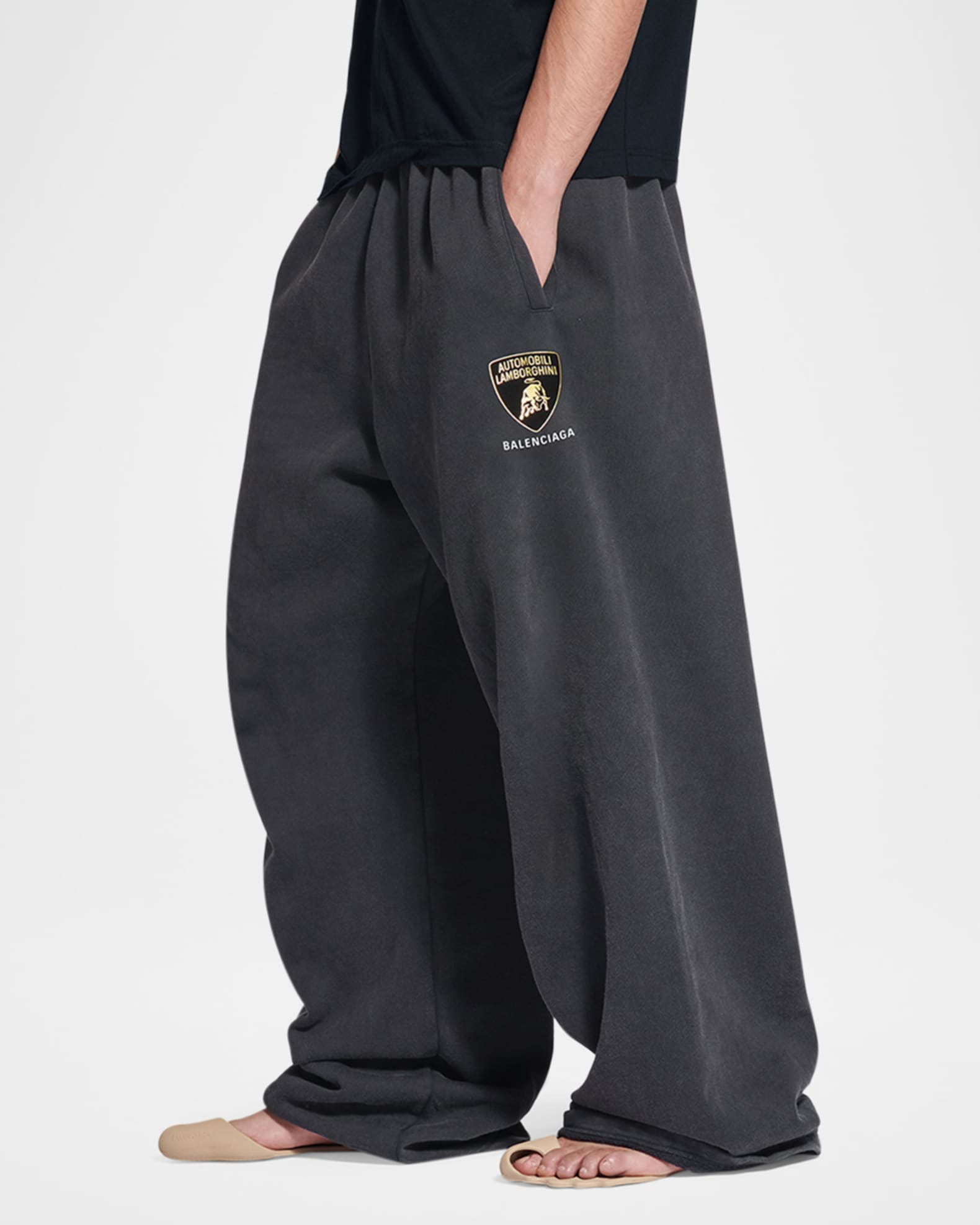 パンツ・ボトムスその他 Balenciaga Automobili Lamborghini Tracksuit Trousers In Nylo Balenciaga Balenciaga I Automobili Lamborghini Oversized