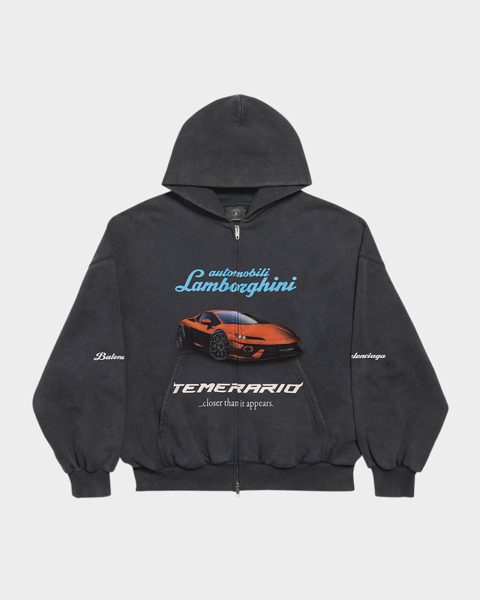 Balenciaga | Automobili Lamborghini Hoodieミディアムフィット Balenciaga x Automobili Lamborghini Small Fit Full Zip