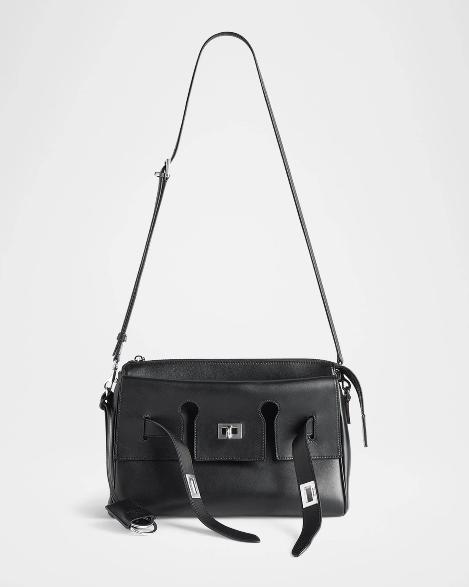 Men's Bel Air Small Leather Messenger Bag 0