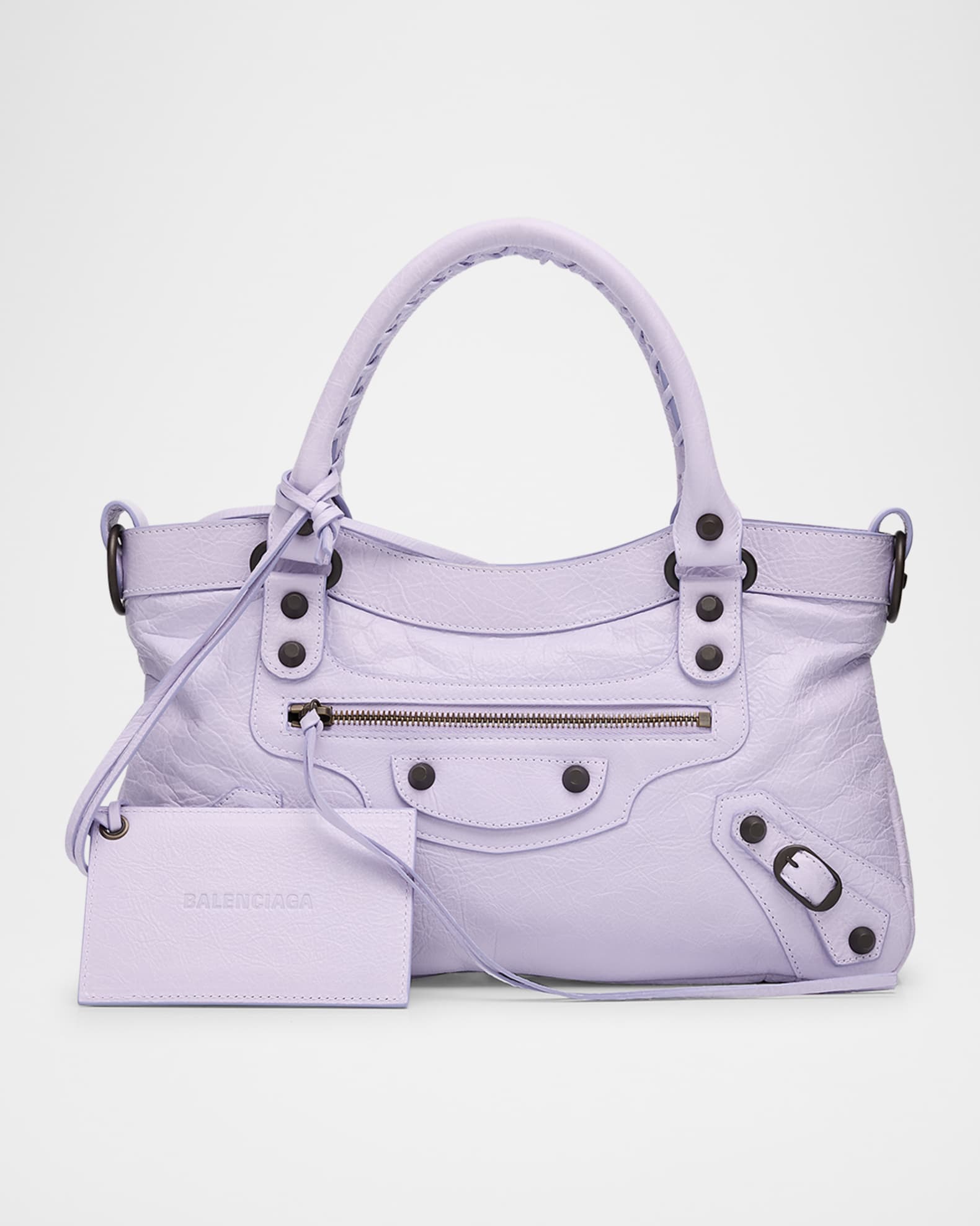 バッグ BALENCIAGA leather shoulder bag the city Balenciaga Le City First Leather Shoulder Bag | Neiman Marcus
