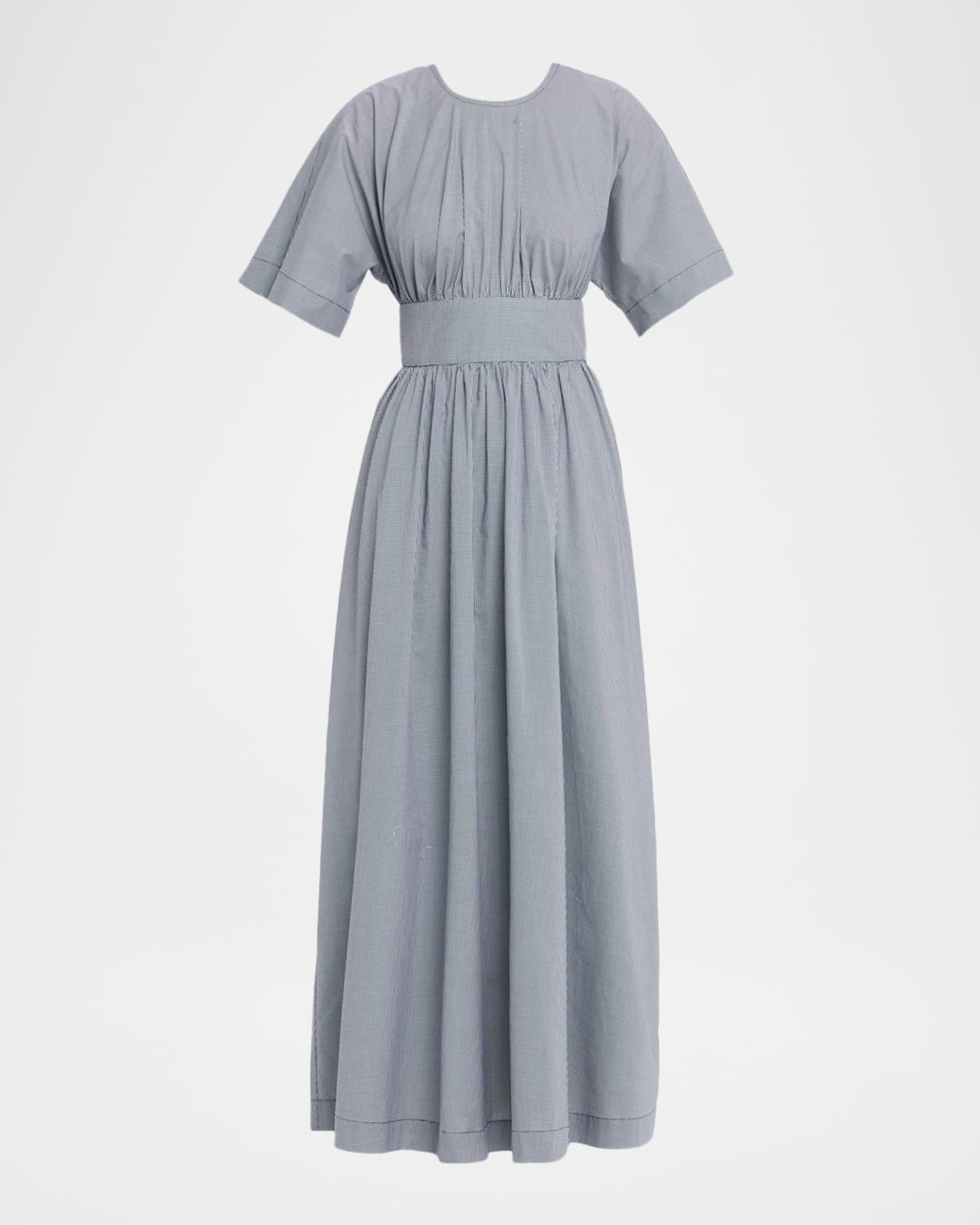 faithfull the brand debbie shirt dress FAITHFULL Debbie Shirt Dress in Pine Green
