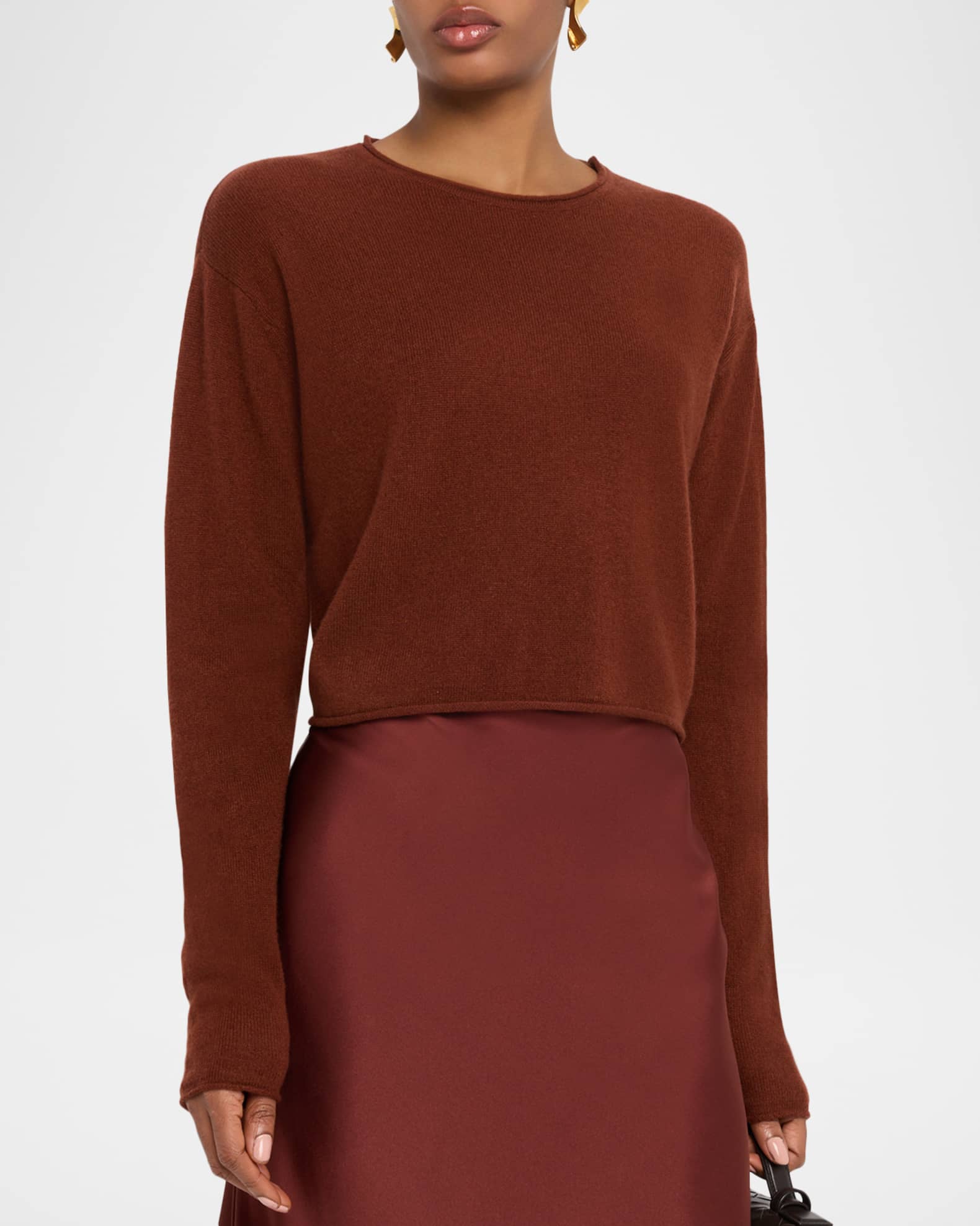 Sablyn Lance Cropped Cashmere Pullover | Neiman Marcus