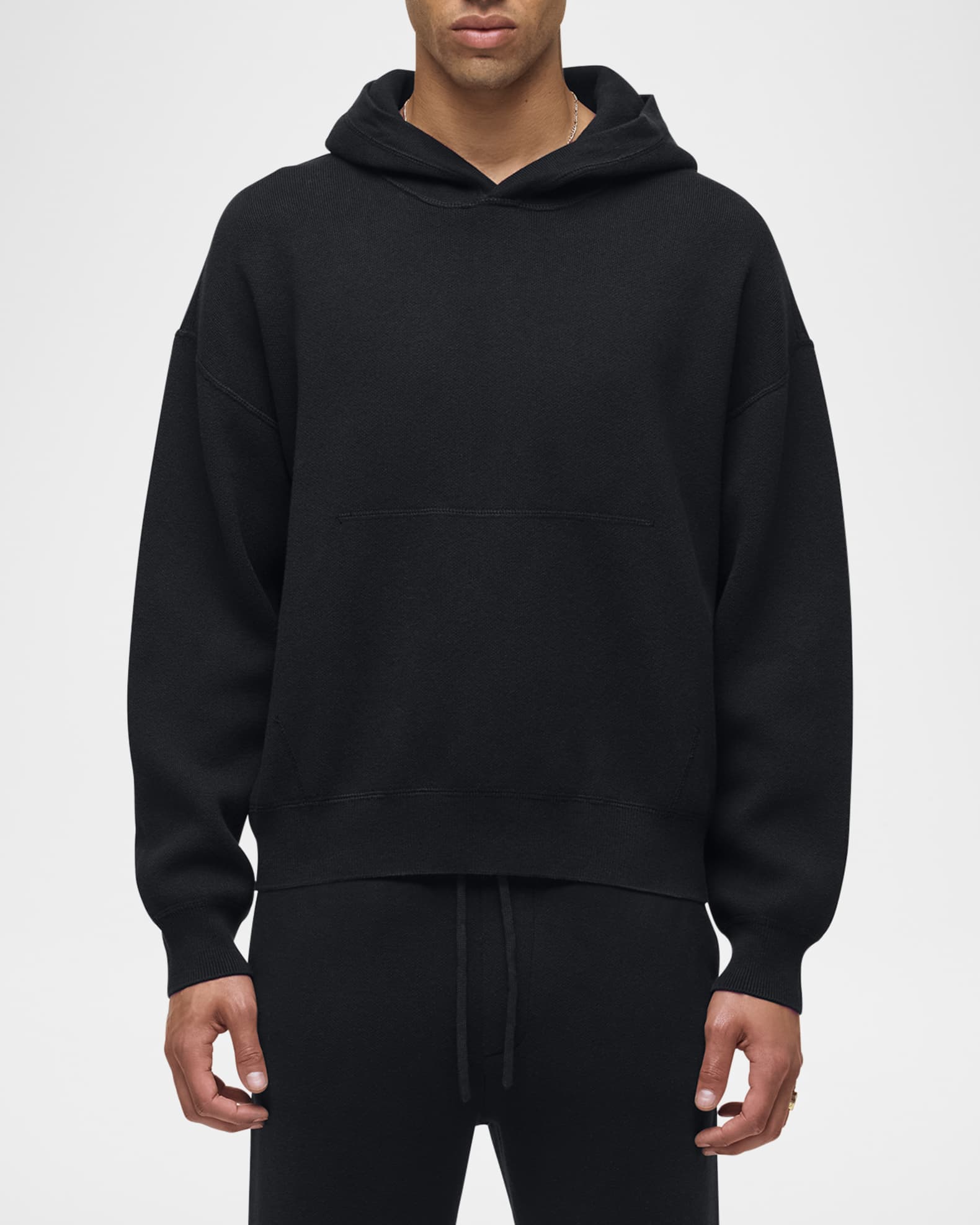 Hudson Men's Cotton Double Knit Hoodie | Neiman Marcus