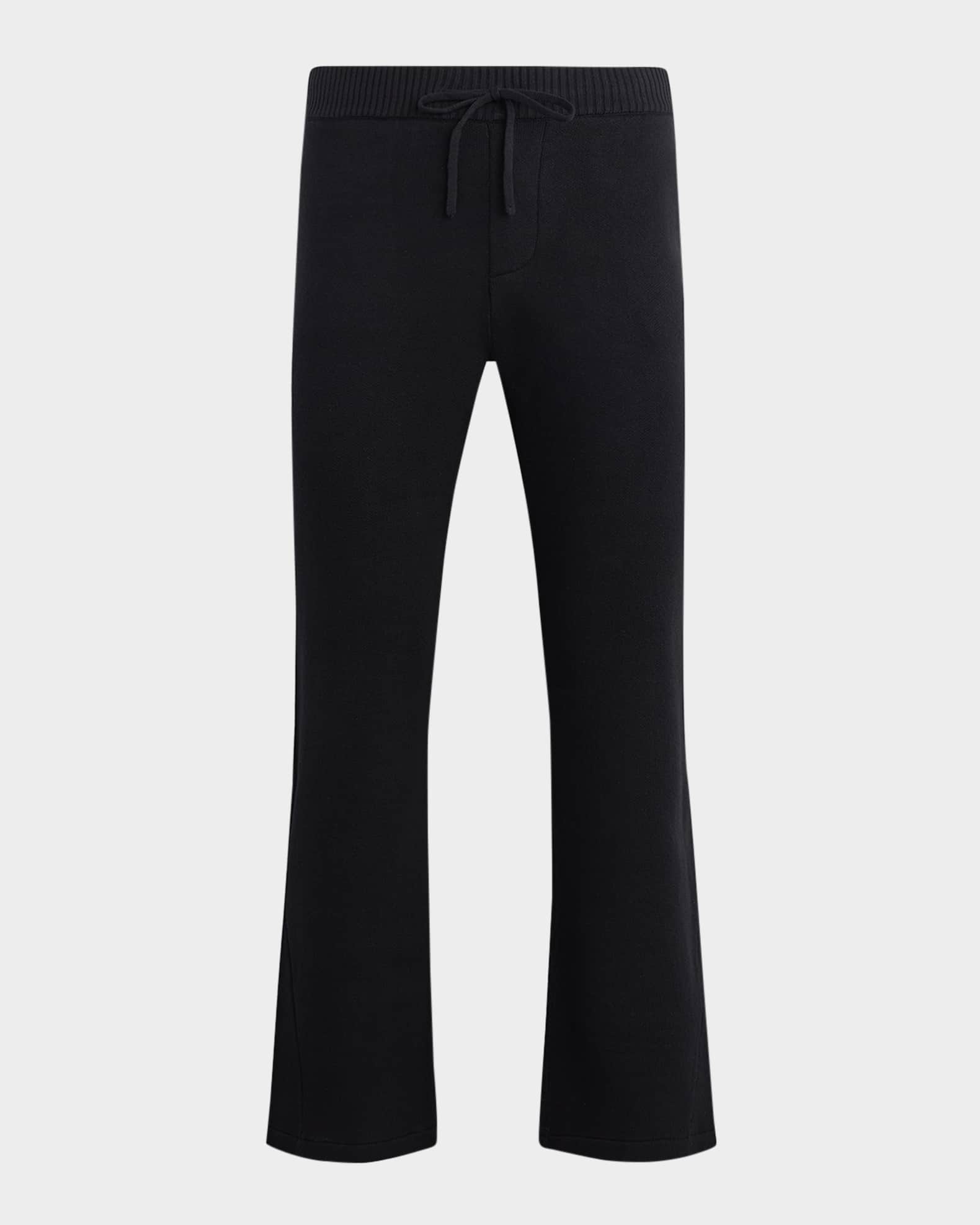 Hudson Men's Double Knit Kick Flare Pants | Neiman Marcus