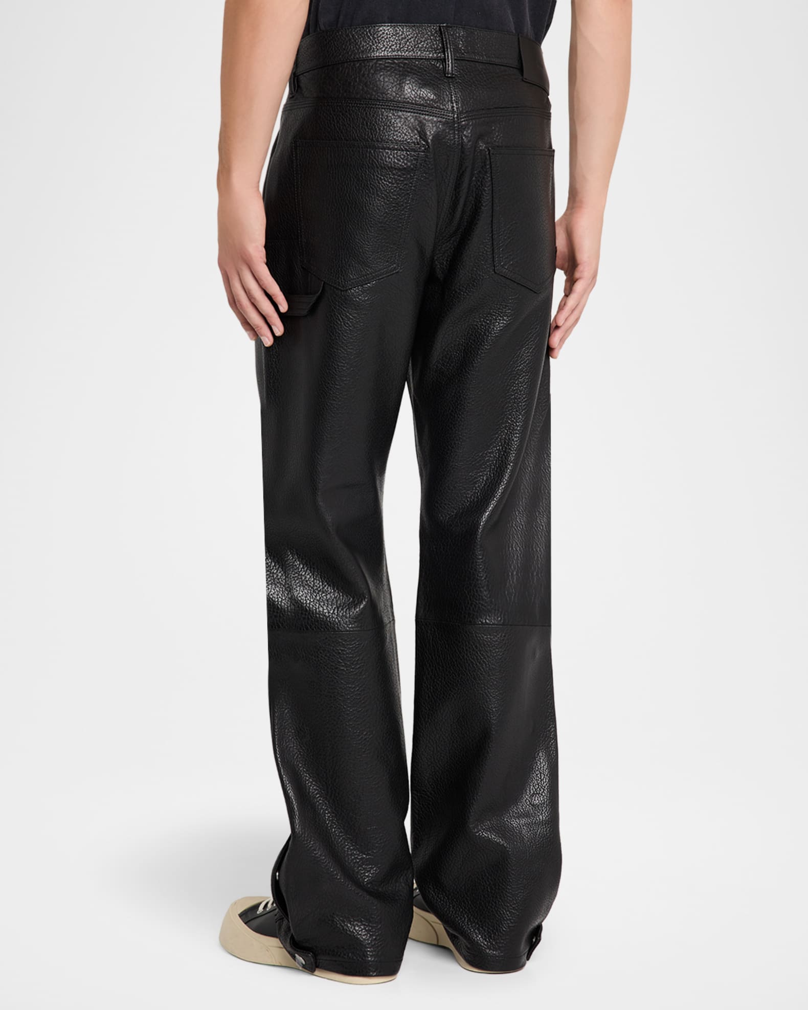 【abeundmor】STUDS STRAIGHT PANTS abeundmor】STUDS STRAIGHT PANTS