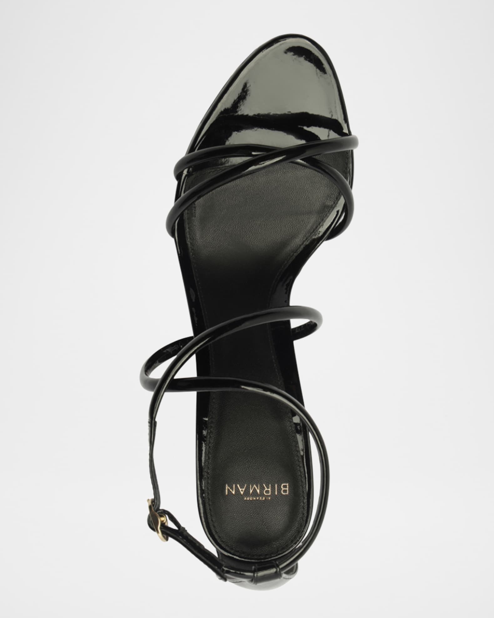 Alexandre Birman Lory 85 Patent Leather Sandals | Neiman Marcus