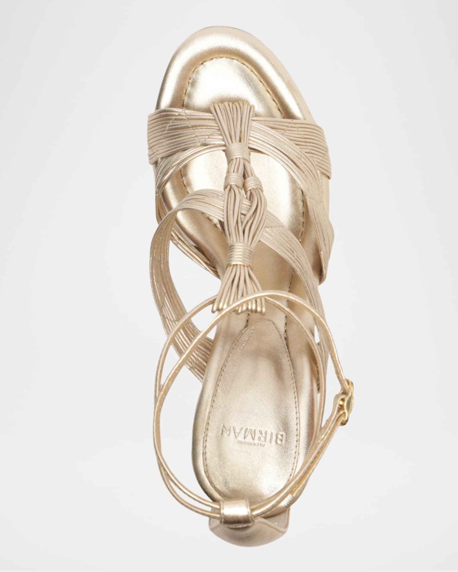 Alexandre Birman Olga Block 90 Leather Sandals | Neiman Marcus