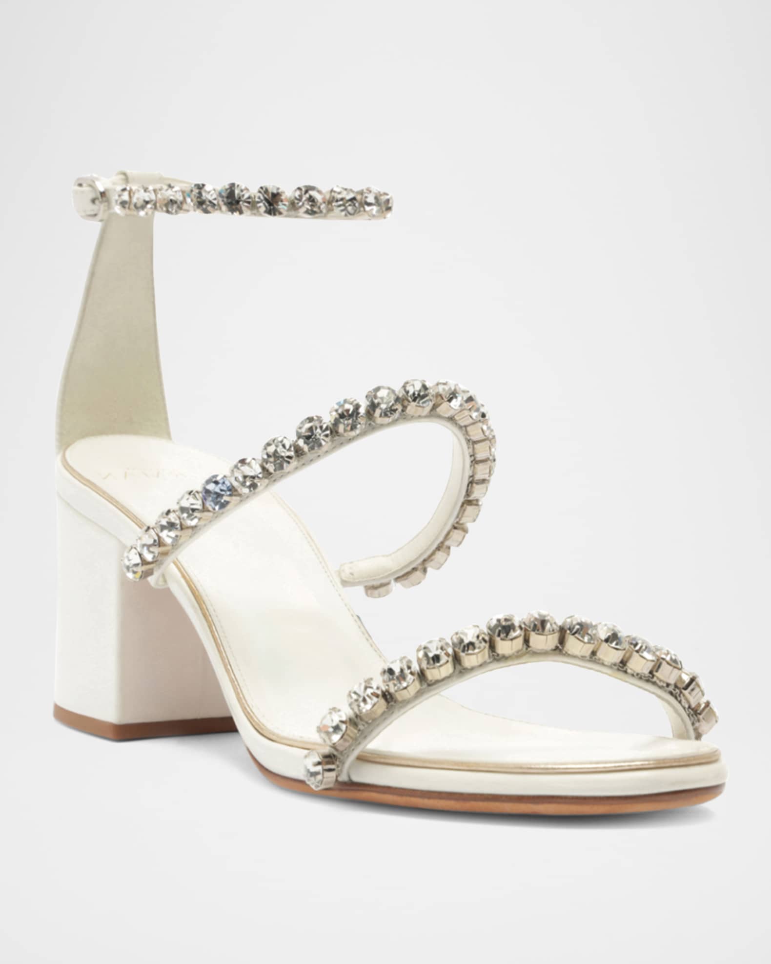 Alexa Crystal Bridal Pumps 1