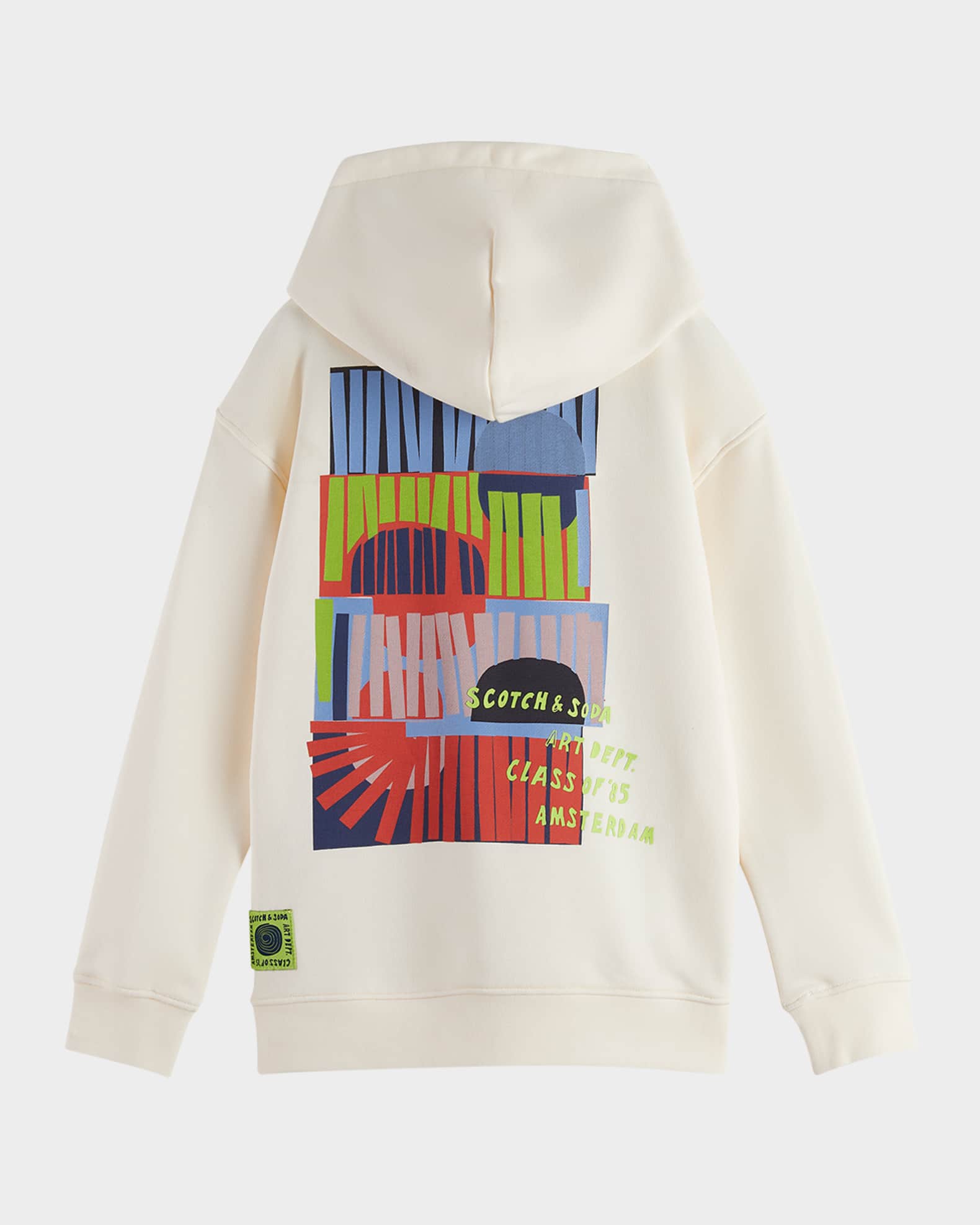 Boy's Flocked Graphic-Print Hoodie, Size 4-12 1
