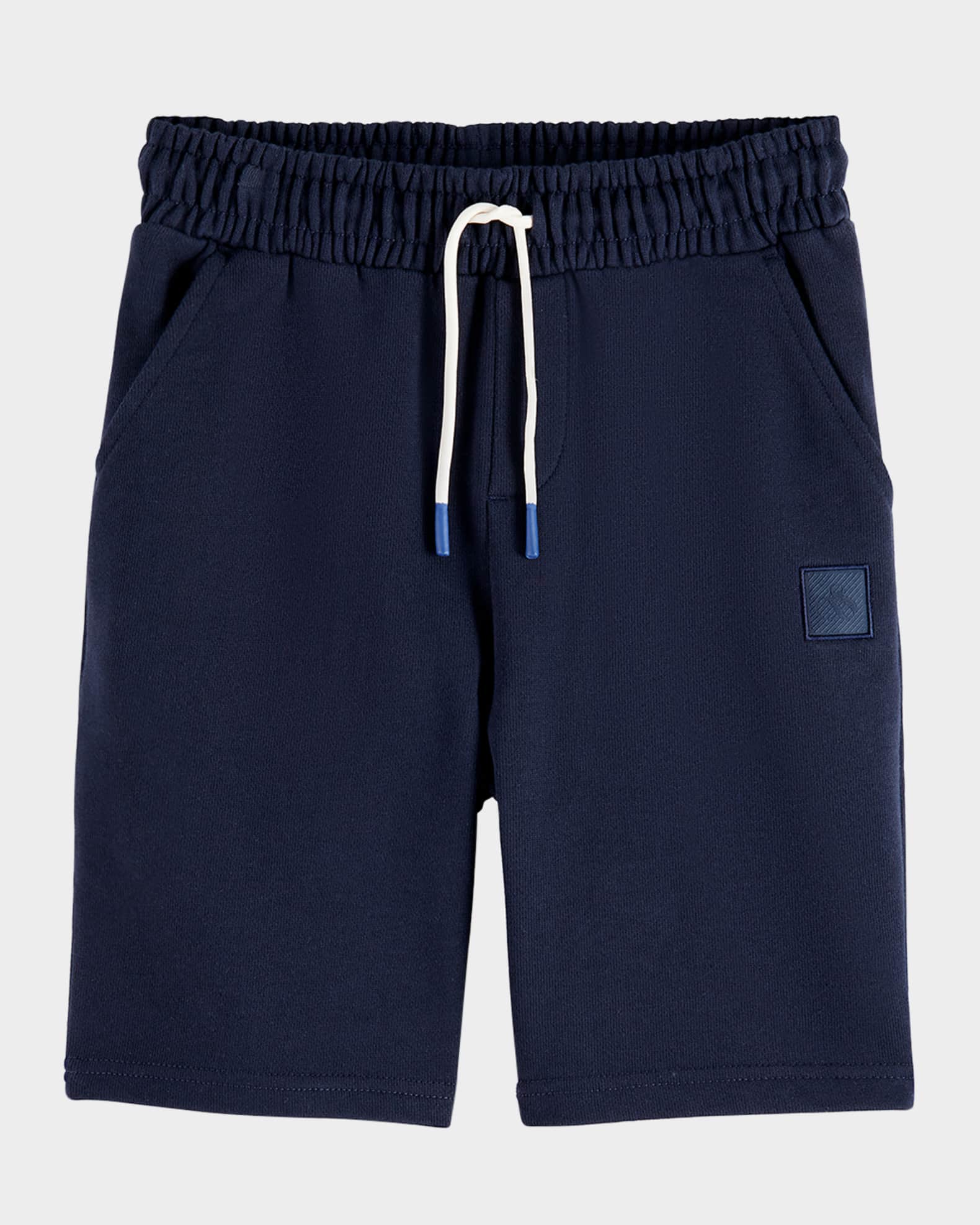 Boy's Core Logo Badge French Terry Sweatshorts, Size 4-12 0