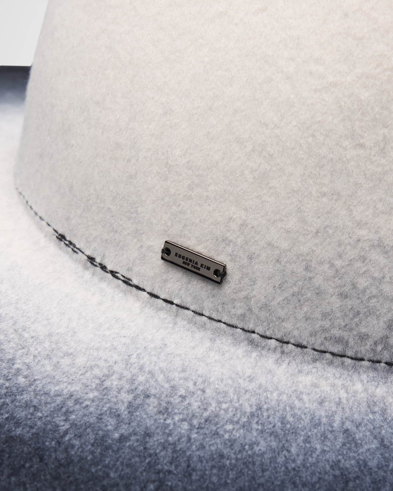 Harlowe Gradient Wool Felt Fedora 1