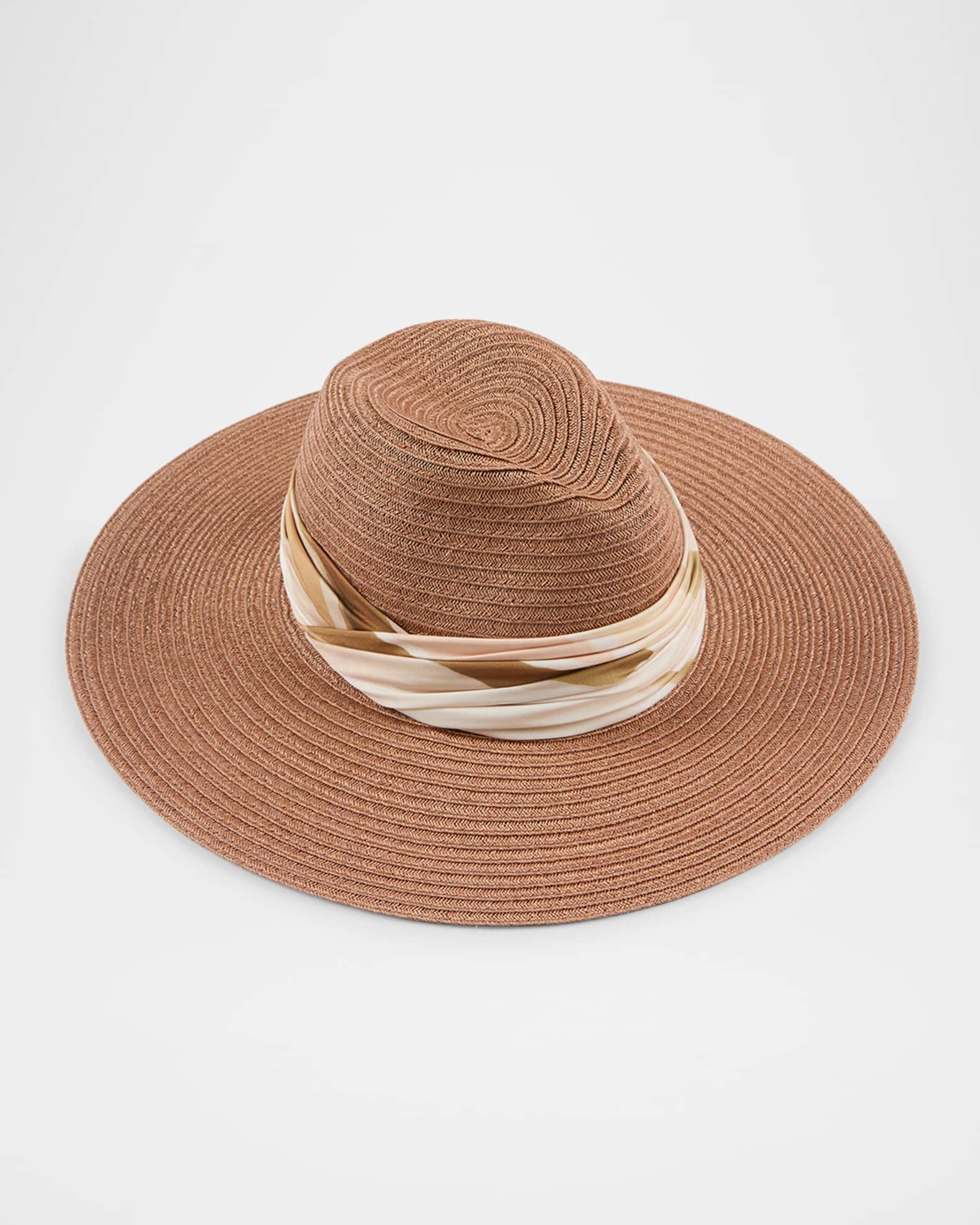 Emmanuelle Vented Hemp Packable Fedora Hat 1