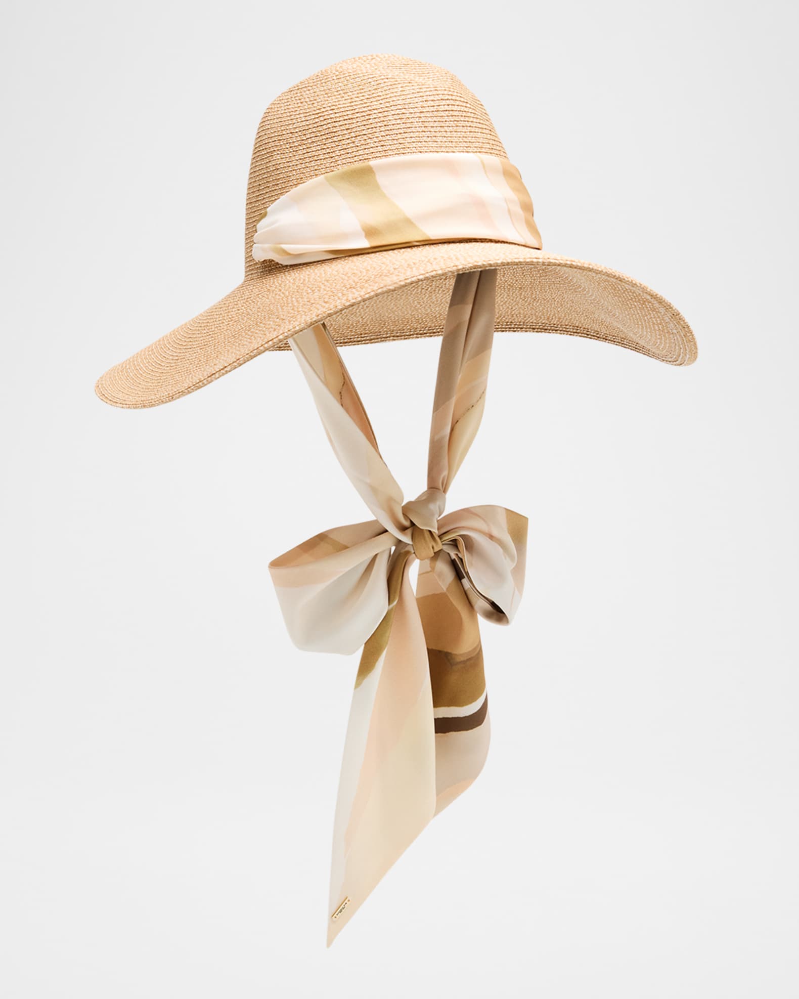 【EUGENIA KIM】cassidy voile-trimmed straw ハット 540409-large.webp?w=3840