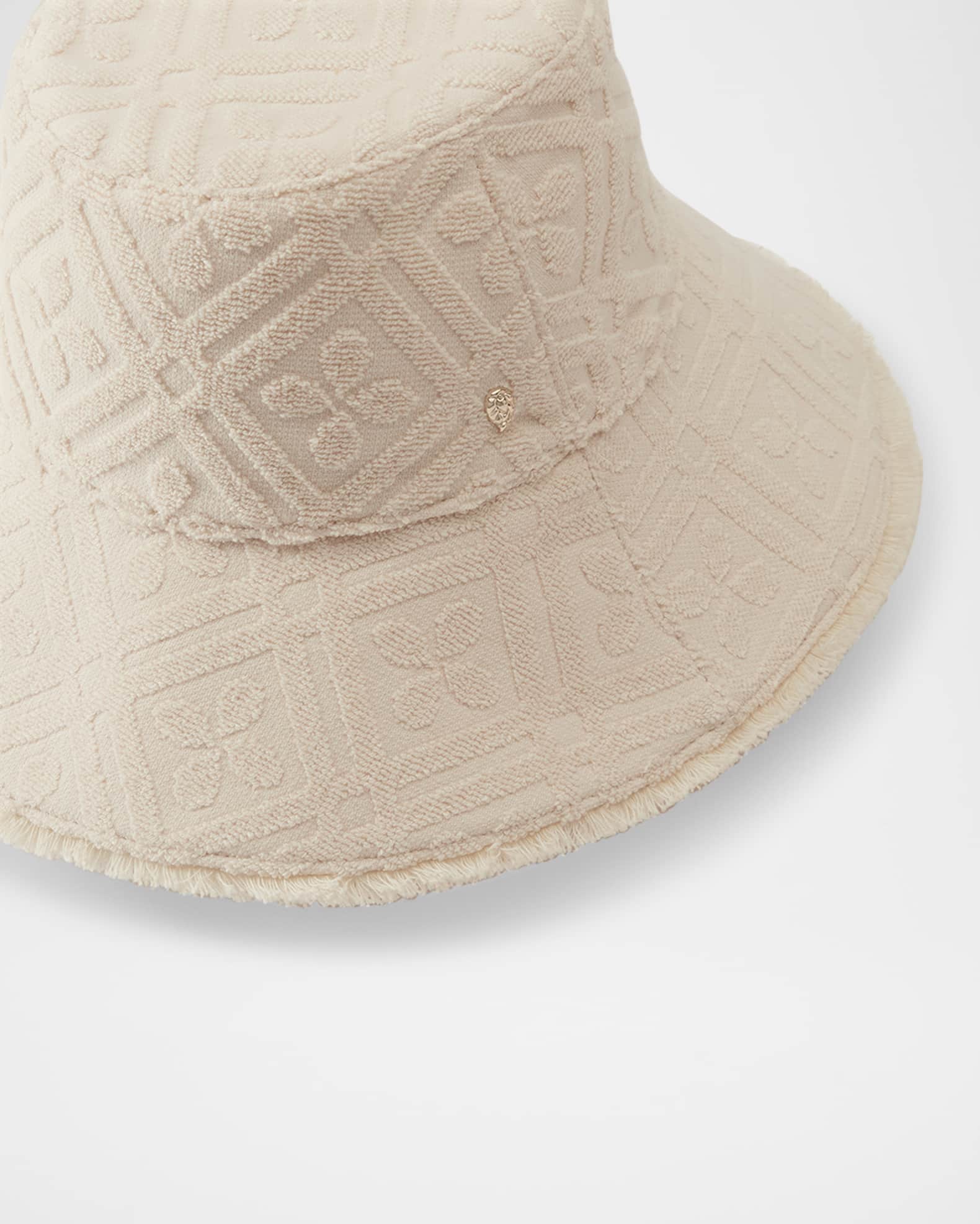 Cintia Cotton Fringe Bucket Hat 1