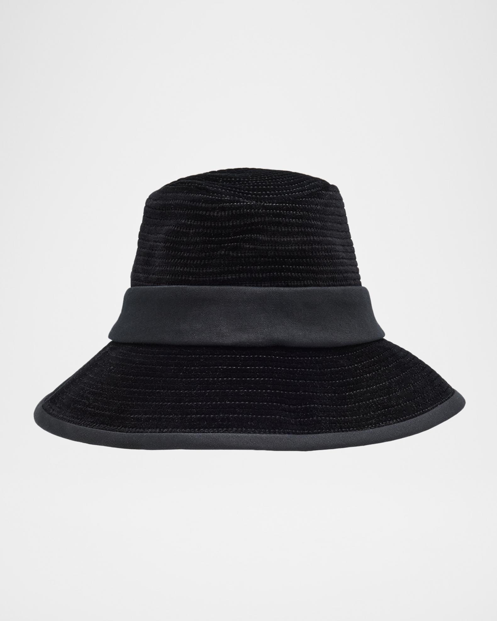 Valentino Garavani VLogo Signature Cotton Fedora Hat  display picture 1
