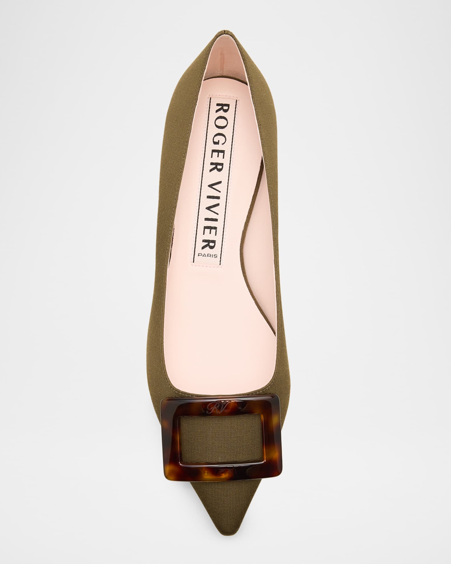 t*o様 Roger Vivier ロジェビビエ ゴメッティーヌ 36.5 ブラ ゴメッティーヌ」バレリーナ l Roger Vivier