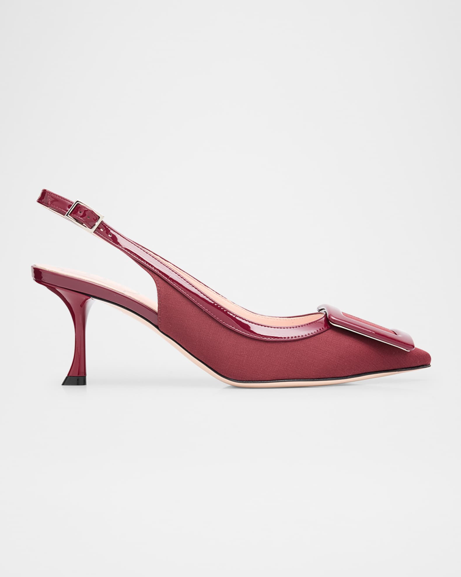 Viv in the City Grosgrain Slingback Pumps