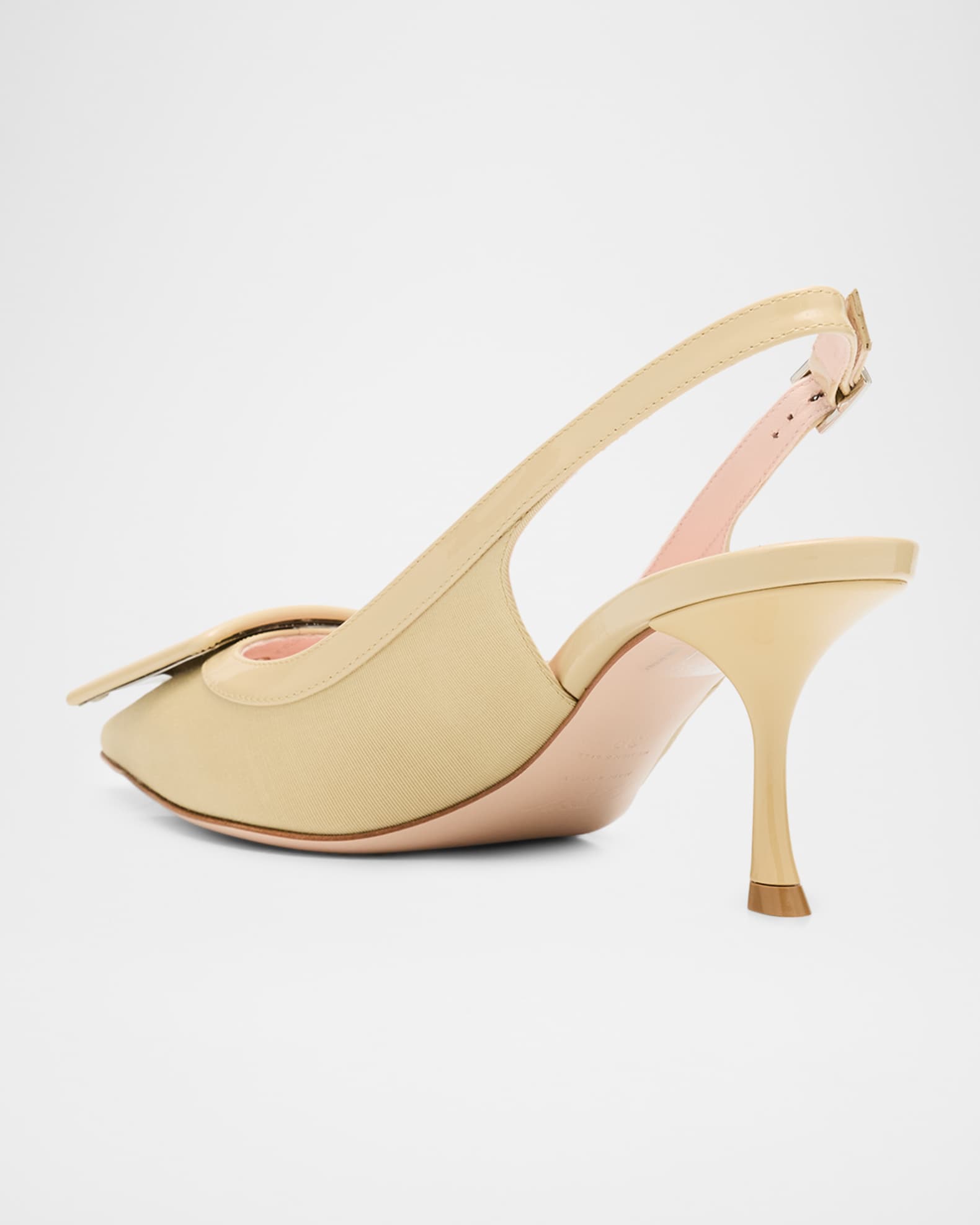美品　Roger Vivier バックル付きハイヒール　37　玉虫　ブラウン 美品Roger Vivier バックル付きハイヒール37玉虫ブラウン