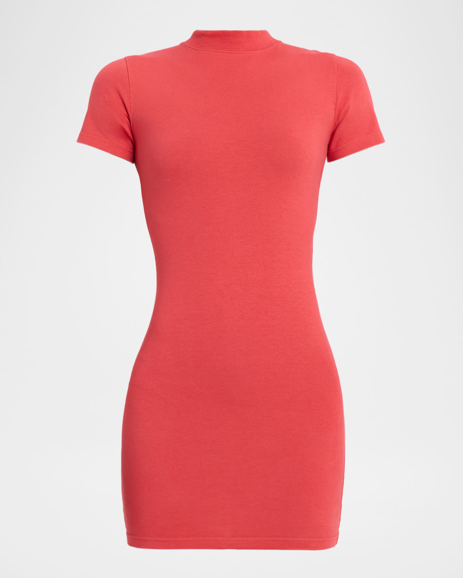 Short-Sleeve Mini T-Shirt Dress 0