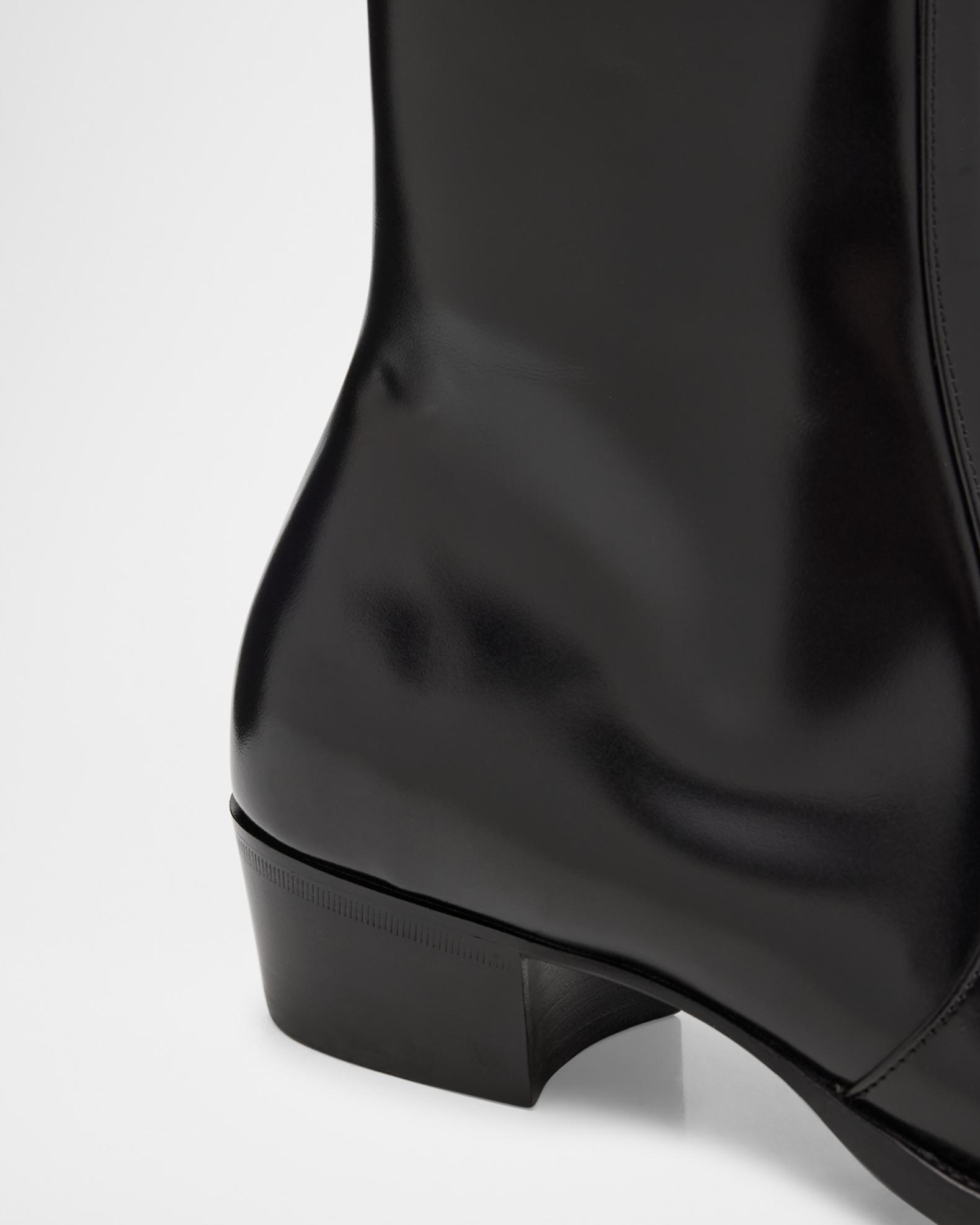Saint Laurent Men's Roman 35 Leather Side-Zip Ankle Boots | Neiman