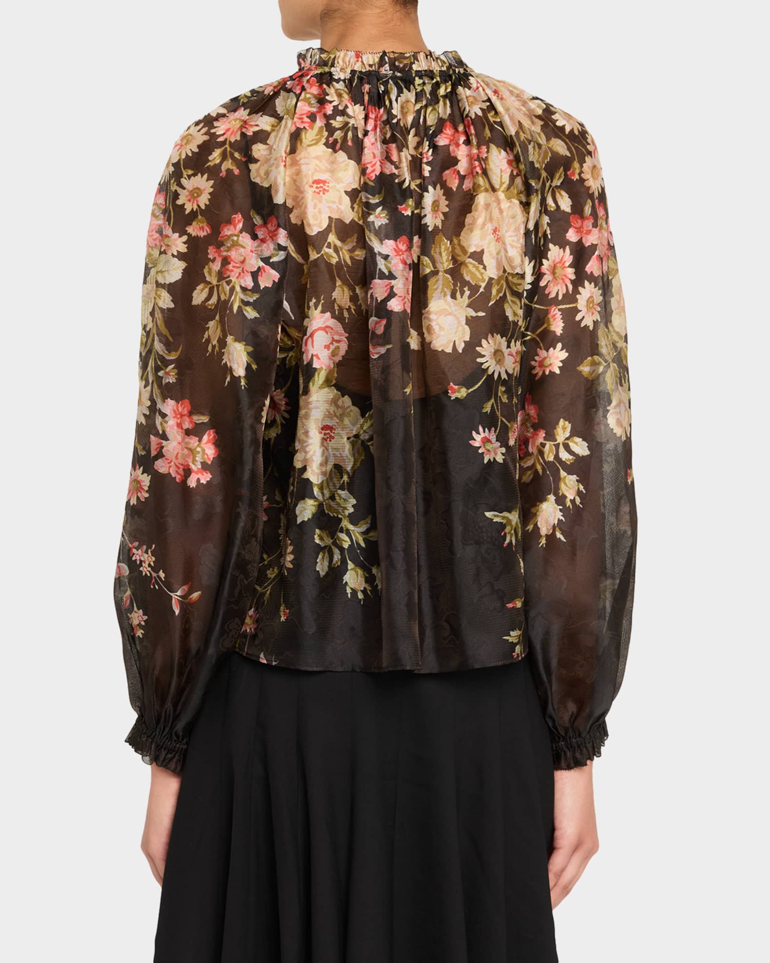 Floral Long Sleeve Top