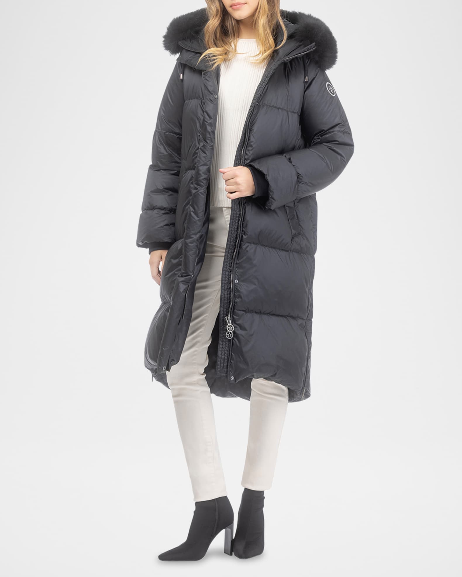 Gorski ApresSki Jacket With Detachable Toscana Lamb Shearling Hood — free download