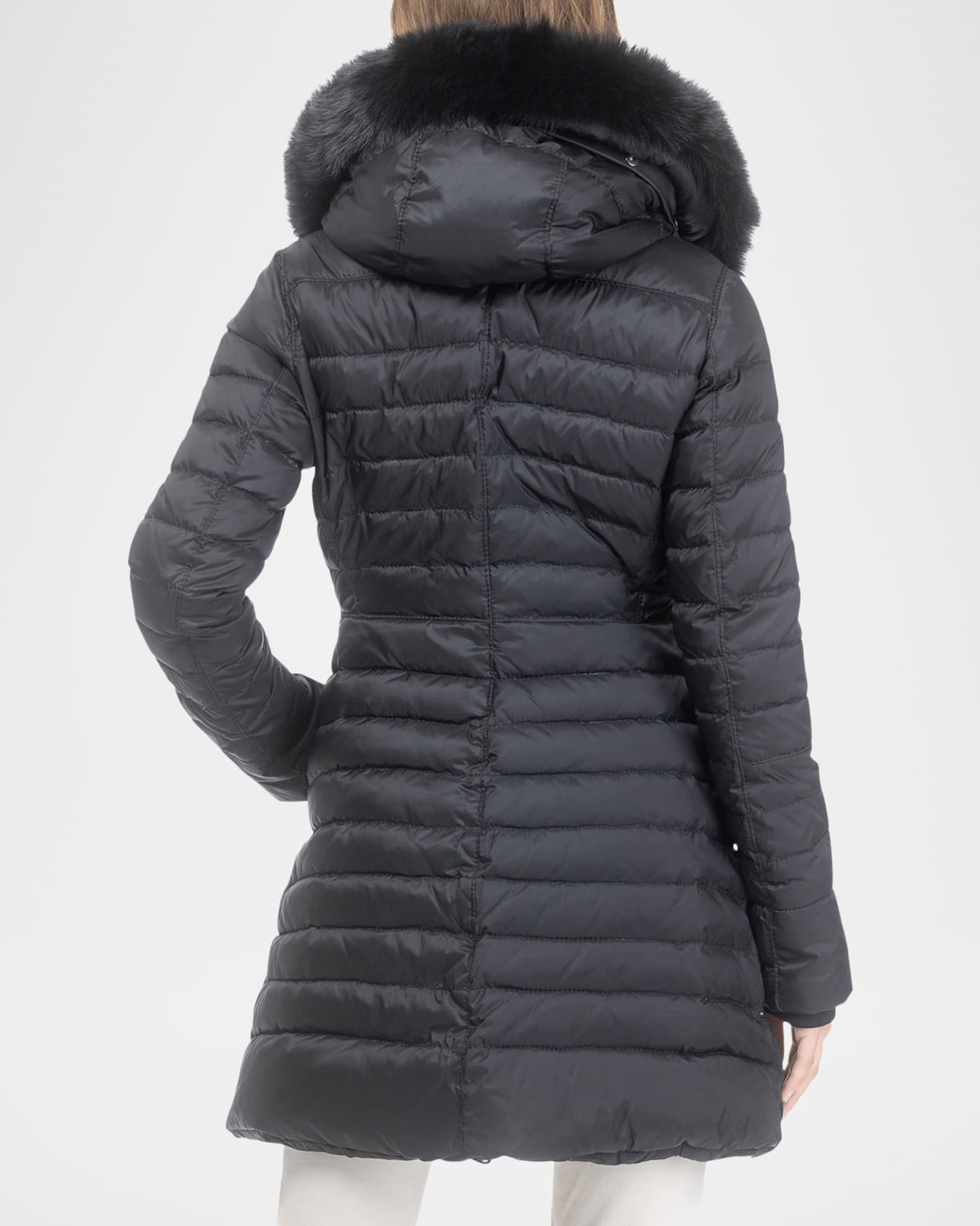 Gorski Down ApresSki Jacket with Detachable Toscana Lamb Hood Trim — free download